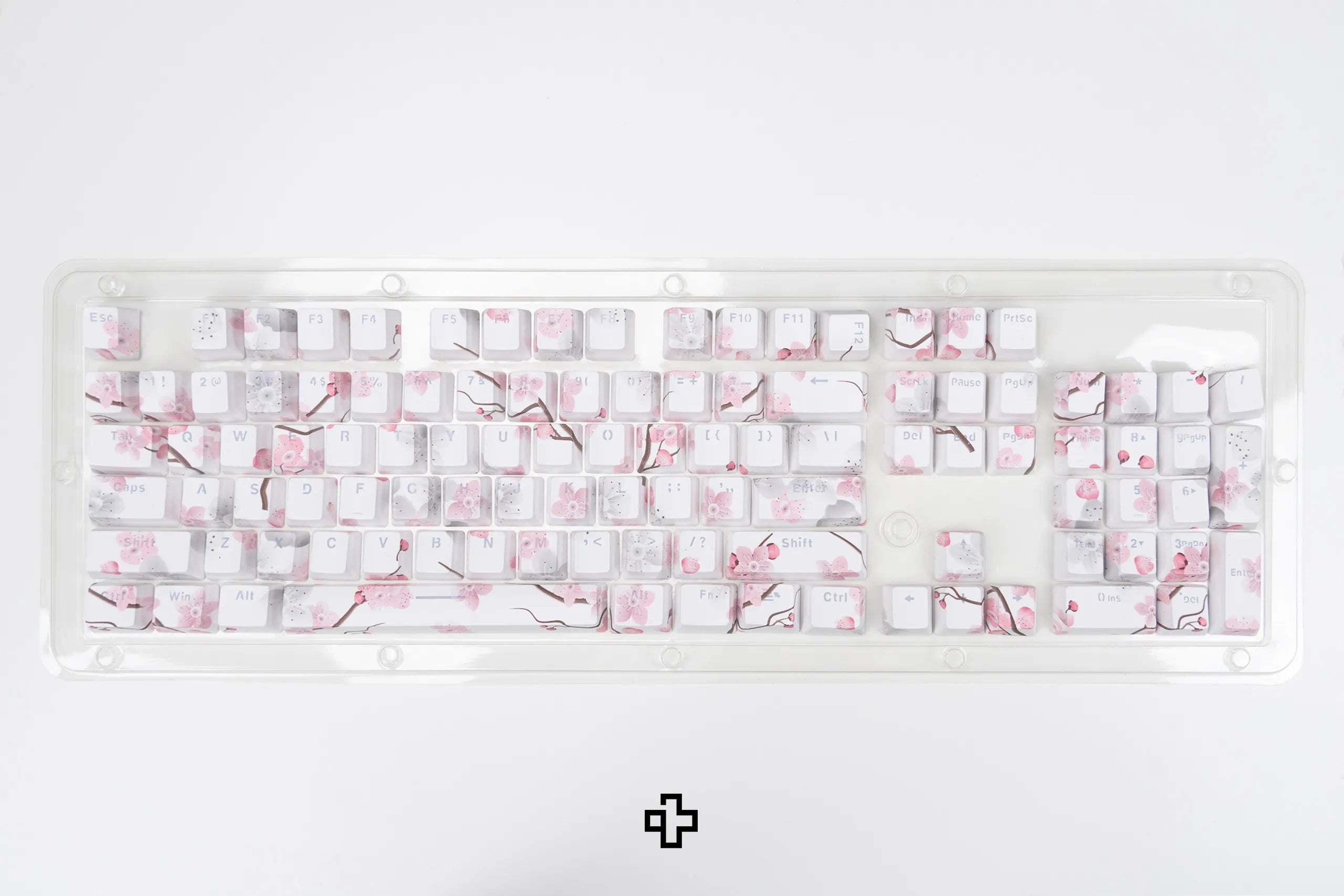 Set Taste Sakura Translucide Profil OEM Matériau ABS double tir