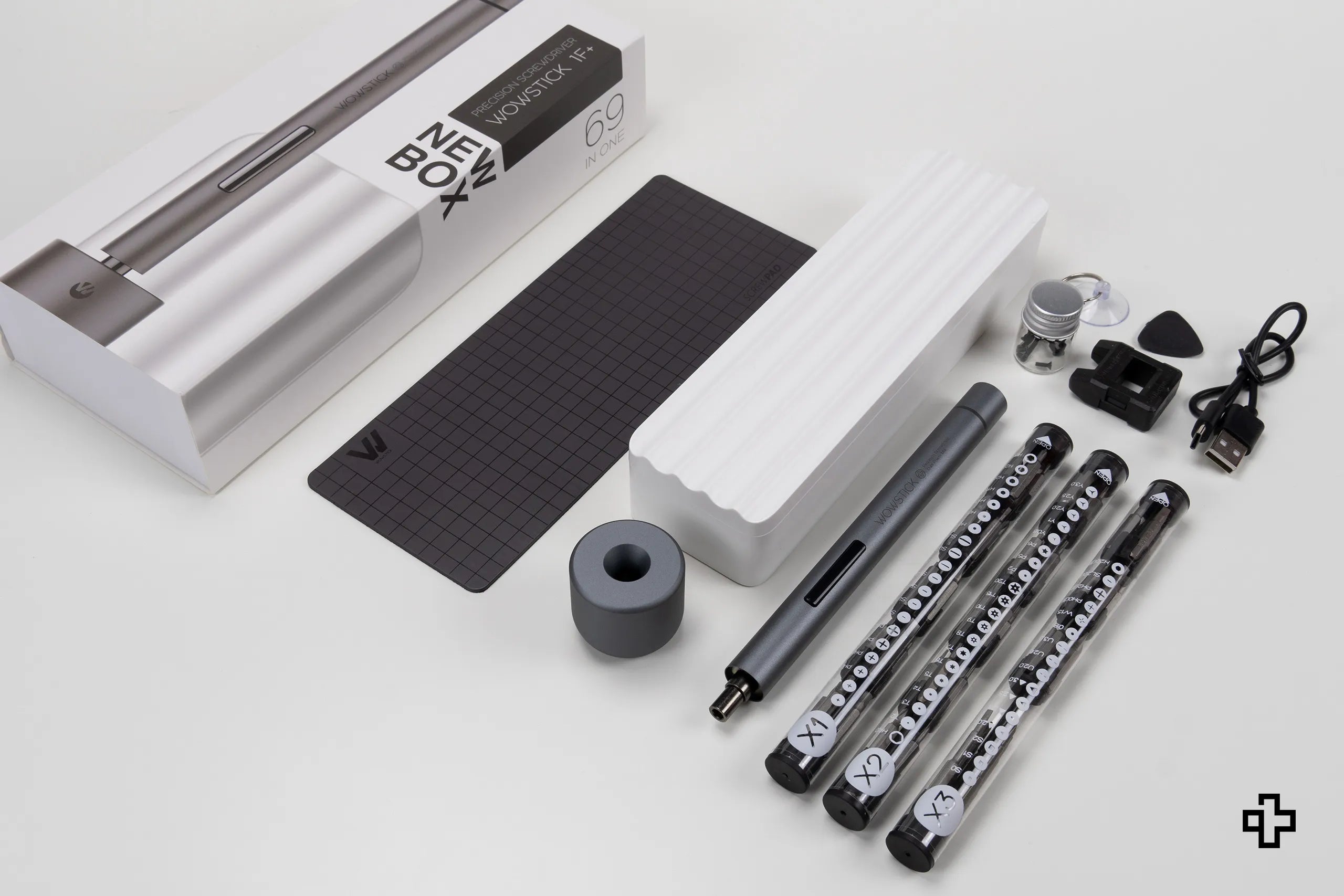 Cacciavite elettrico con LED Wowstick 1F Xiaomi, 69 in 1