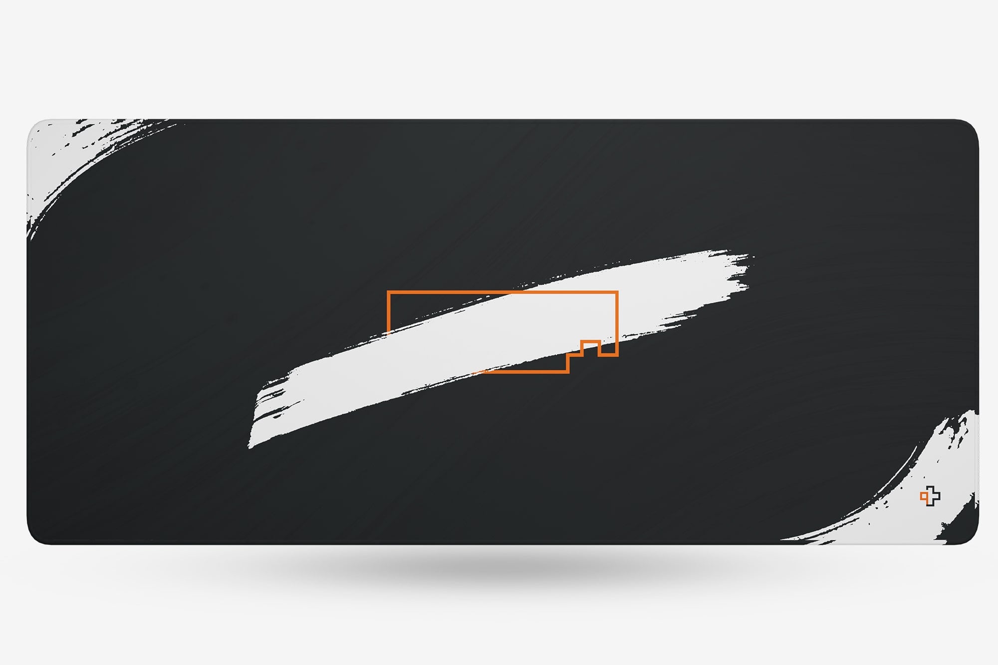 Deskmat Mousepad QwertyKey Negru 4mm margini cusute - QwertyKey