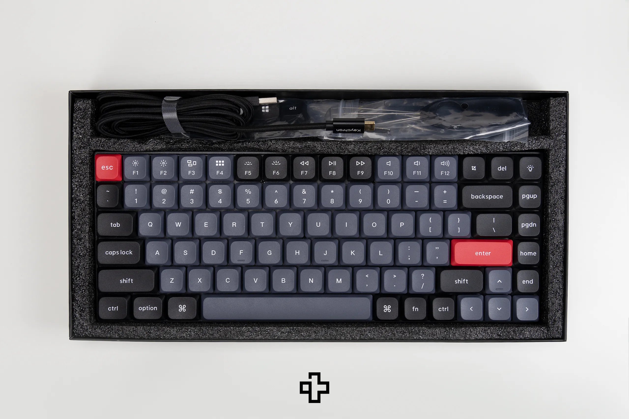 Keychron S1 Hotswap RGB Low Profile Aluminum Mechanical Keyboard