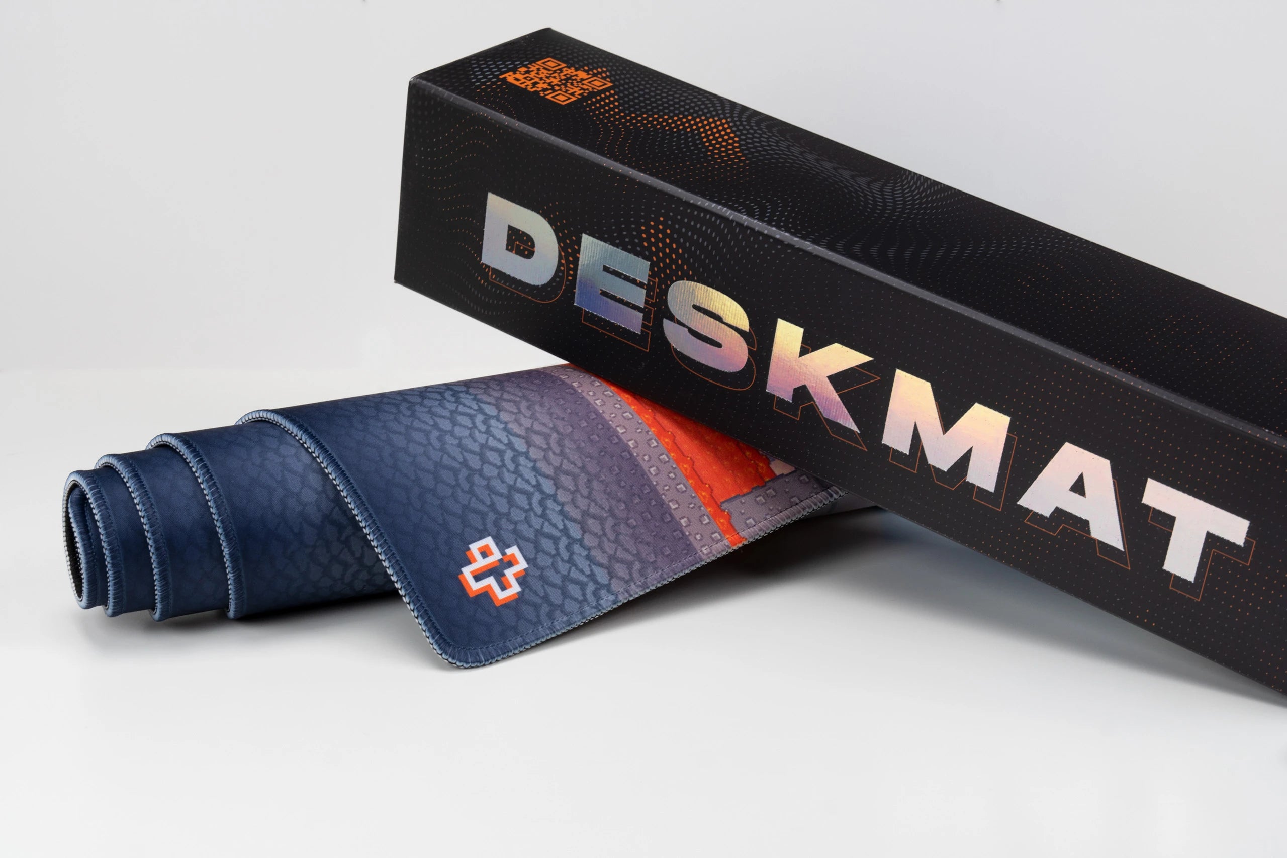 Deskmat Mousepad QwertyKey Arcade 4mm márgenes cosidos