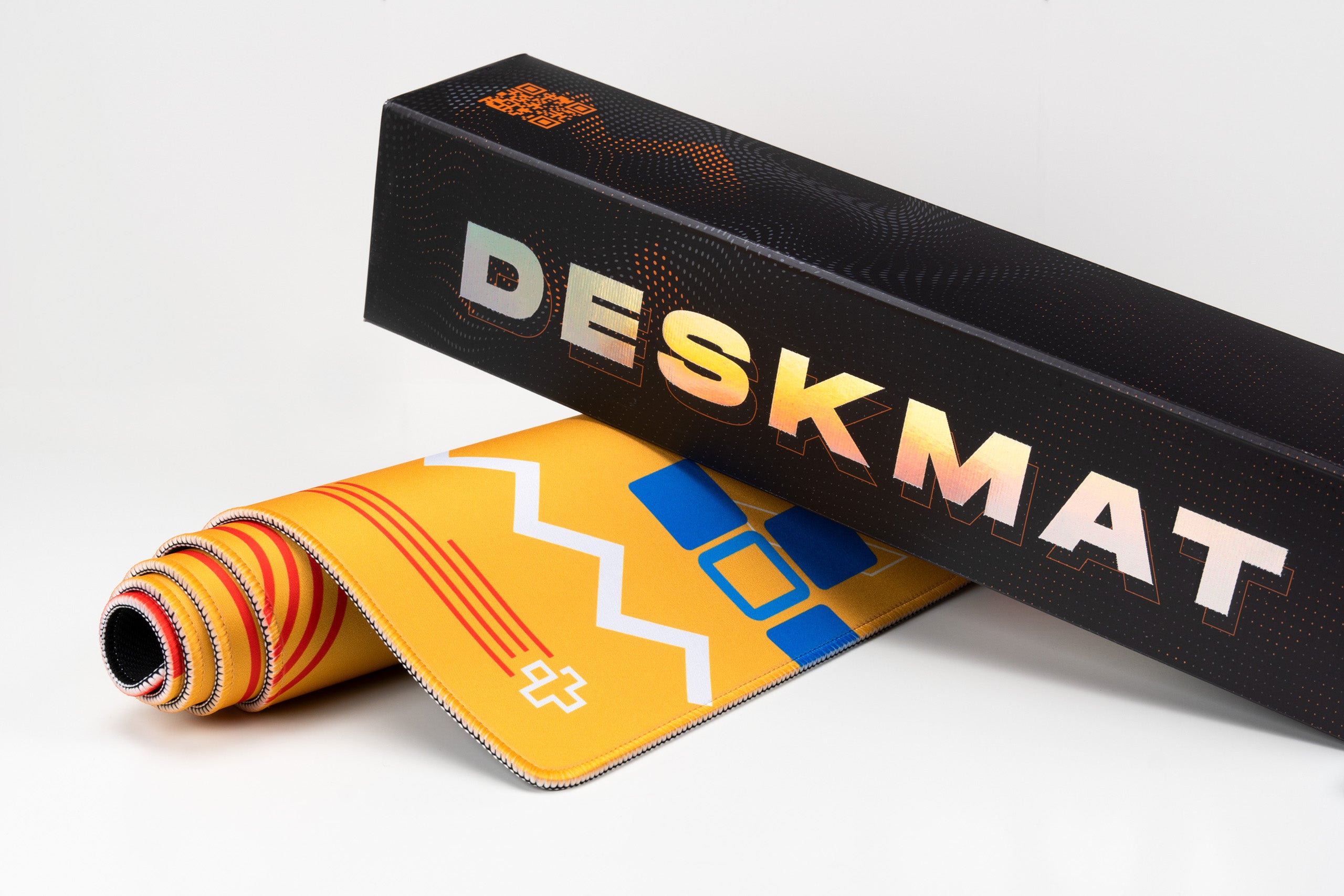Deskmat Souris QwertyKey Metric 4mm bords cousus