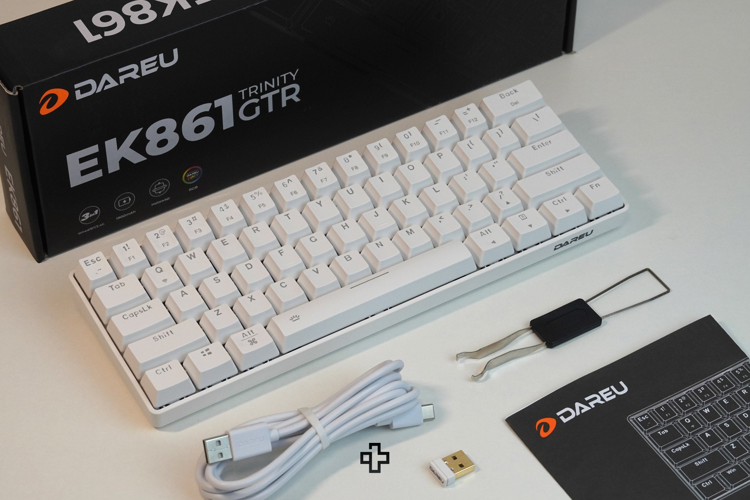 Dareu EK861 Hotswap RGB Tastatura Mecanica Gaming - QwertyKey