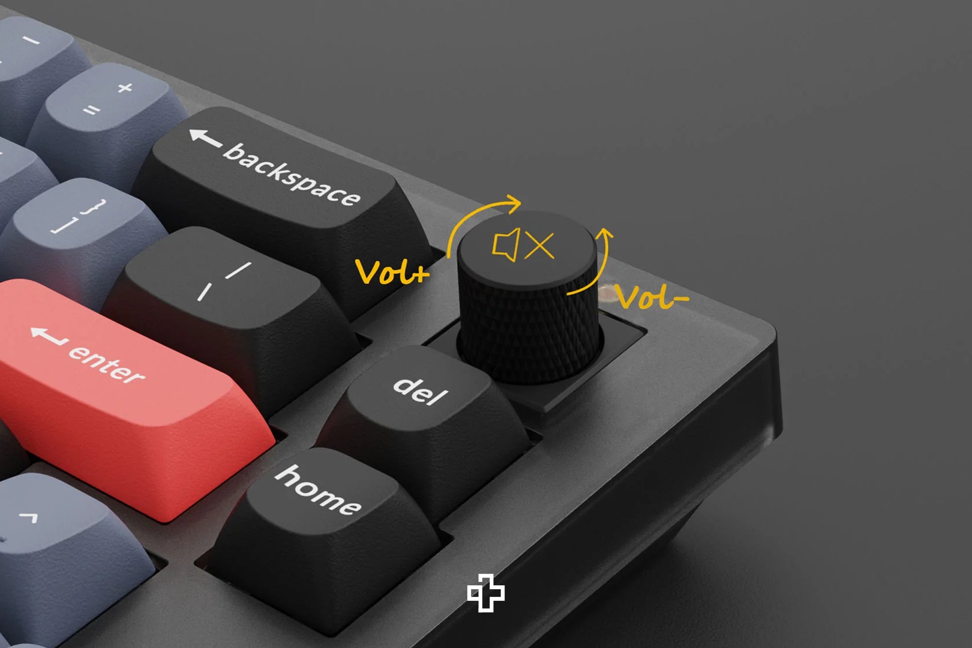 Keychron V8 Hotswap RGB Knob Alice Layout Mechanical Keyboard