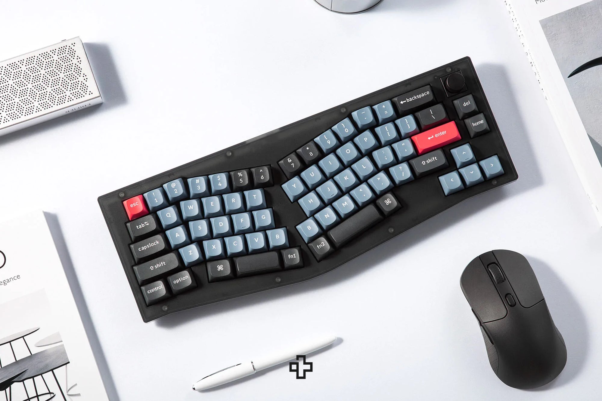 Keychron V8 Hotswap RGB Knob Alice Layout Mechanical Keyboard