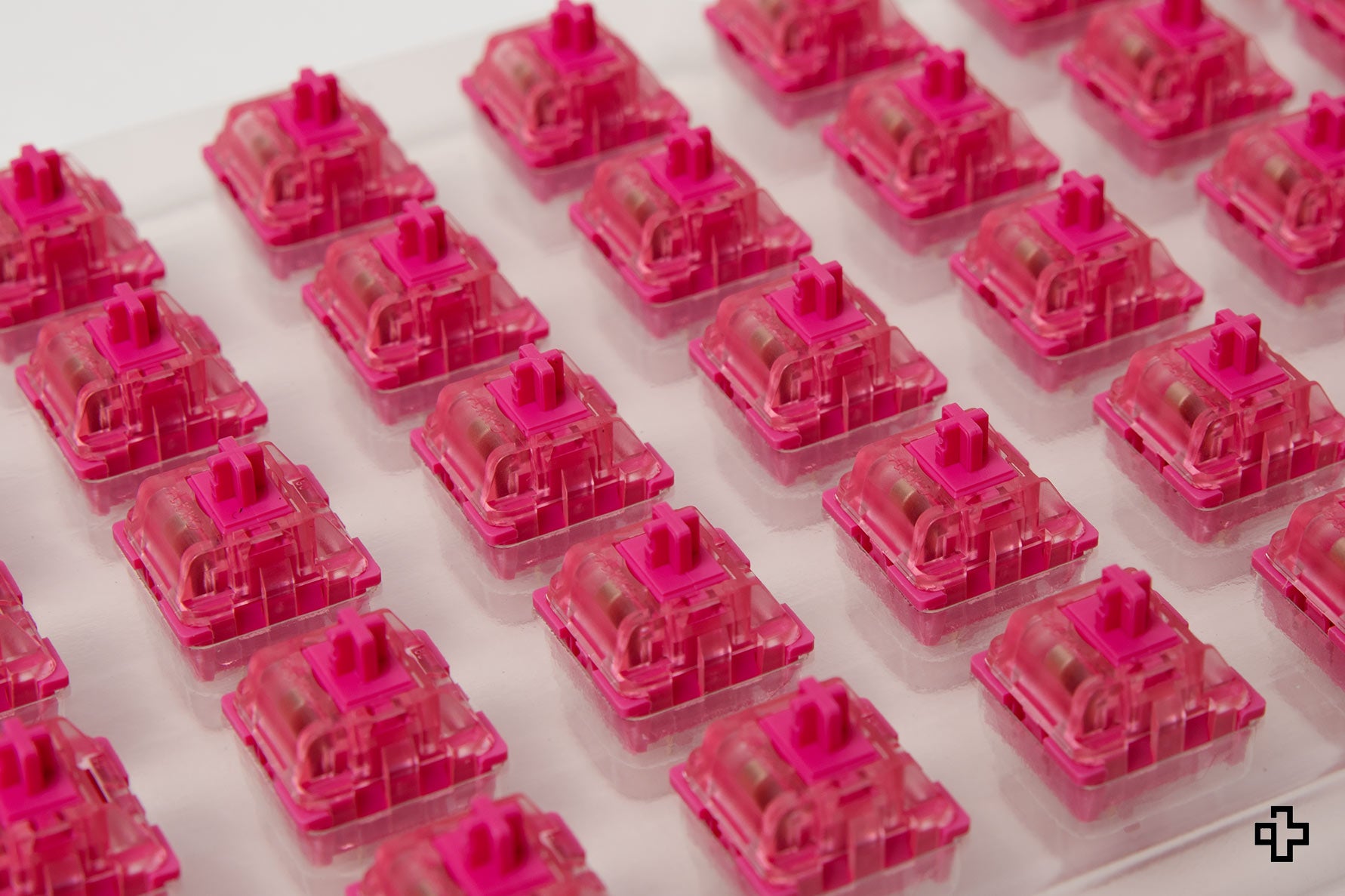 45 bucăți Akko Rose Red Switchuri - QwertyKey