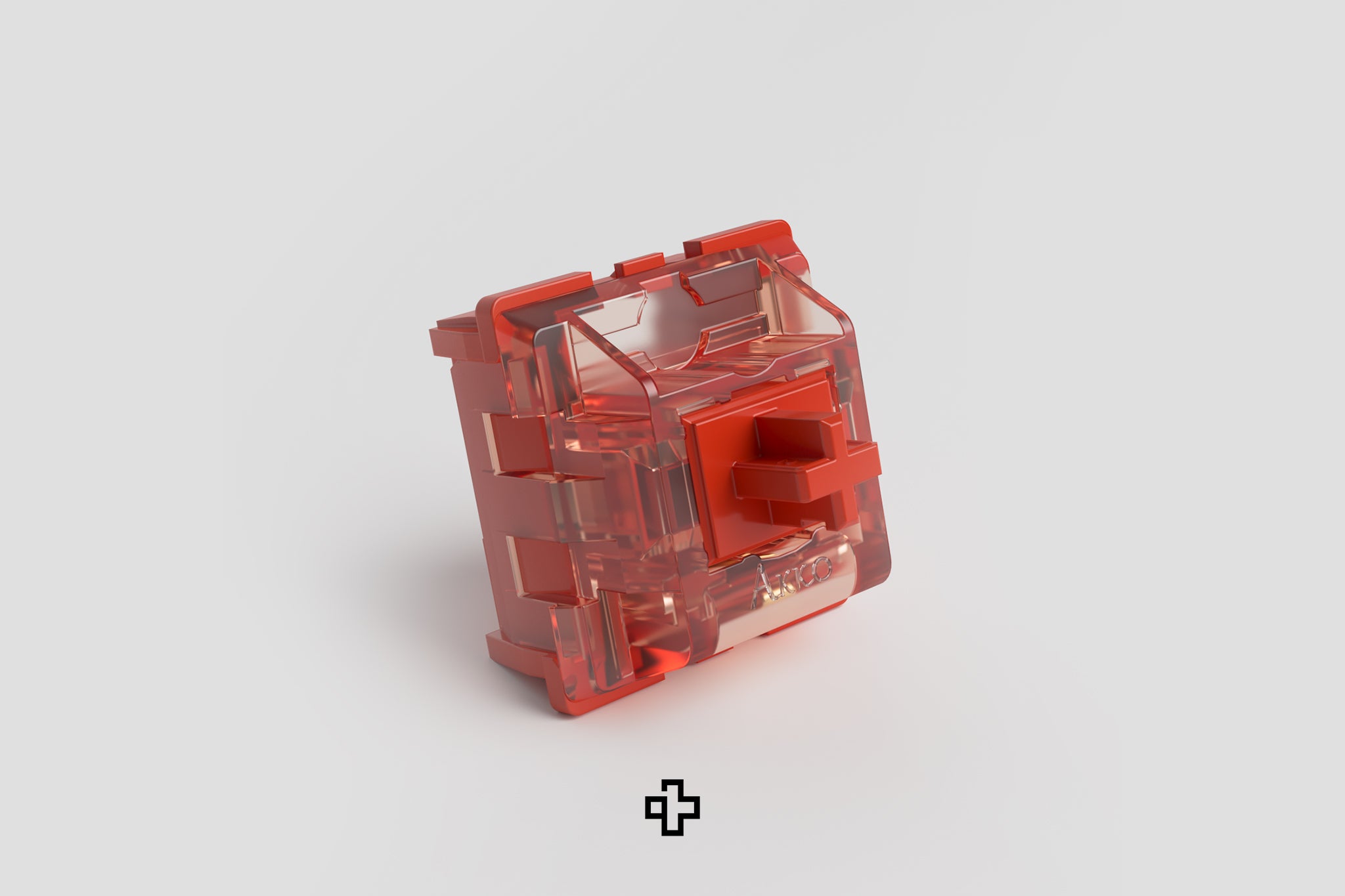 45 bucăți Akko Radiant Red Switchuri - QwertyKey