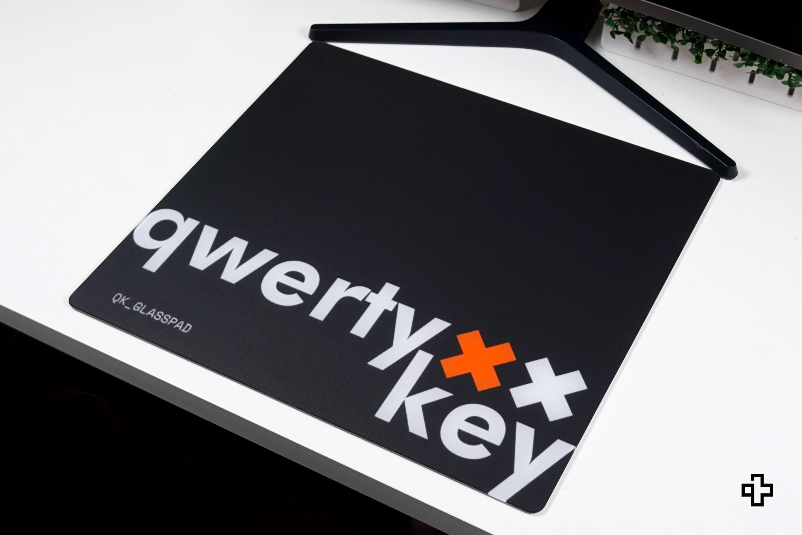 Tapis de Souris Gaming QwertyKey Esports Verre 3.2mm Anti-Dérapant TPU