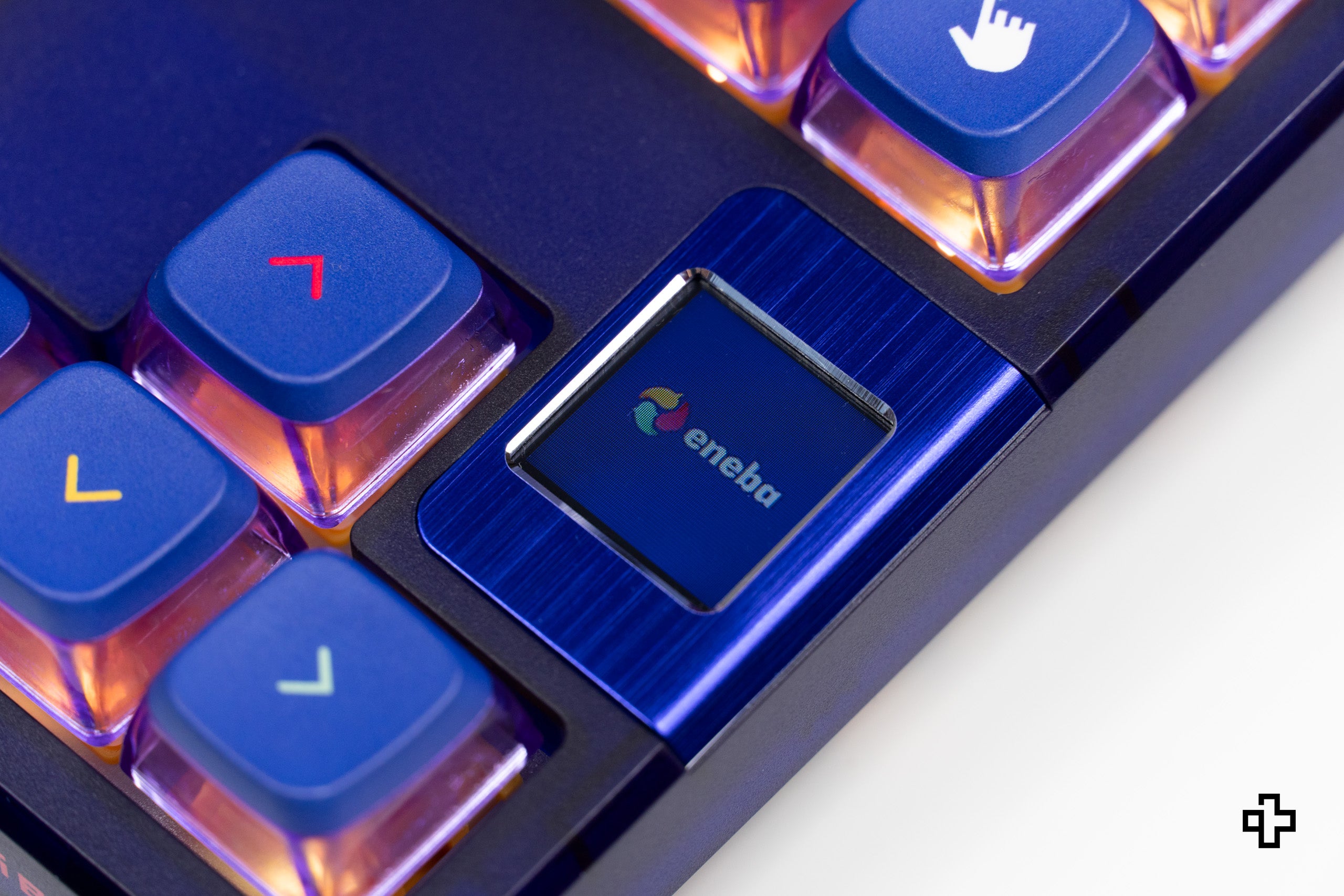 QwertyKey80 x Eneba Limited Edition Bluetooth Wireless Hotswap RGB QMK/VIA Gasket Mounted Mechanical Gaming Keyboard with Screen