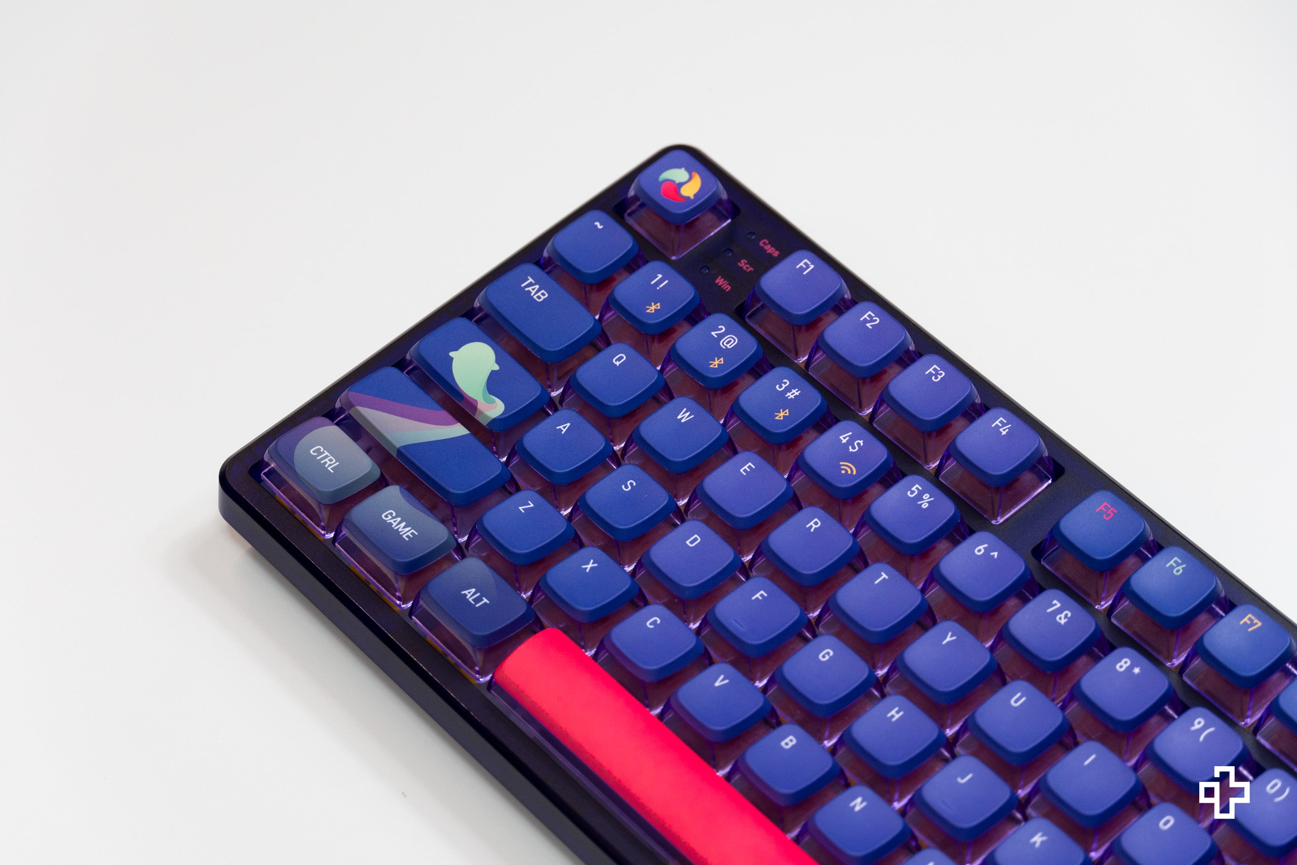 QwertyKey80 x Eneba Limited Edition Bluetooth Wireless Hotswap RGB QMK/VIA Gasket Mounted Mechanical Gaming Keyboard with Screen