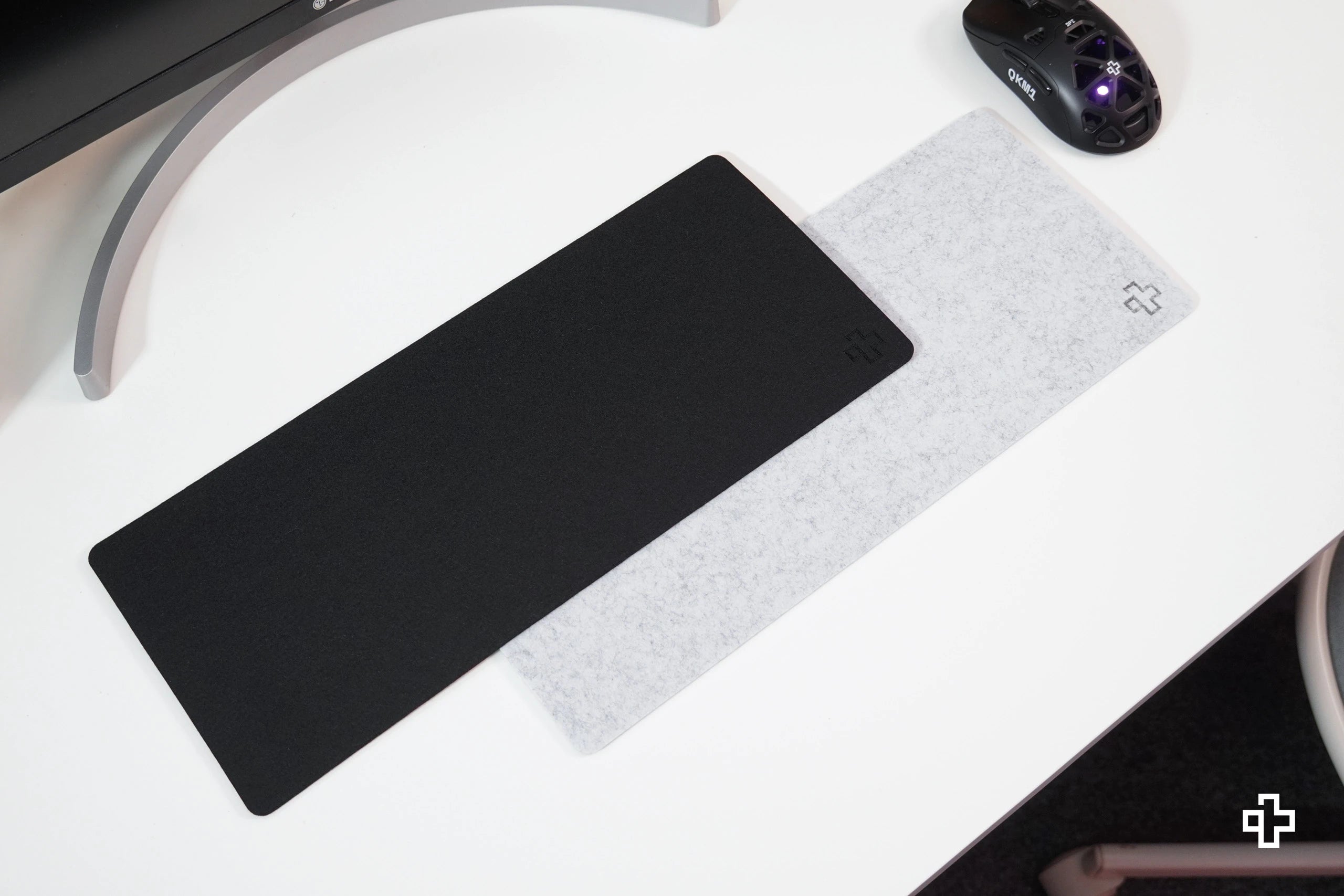 Tapis de clavier en feutre de bureau