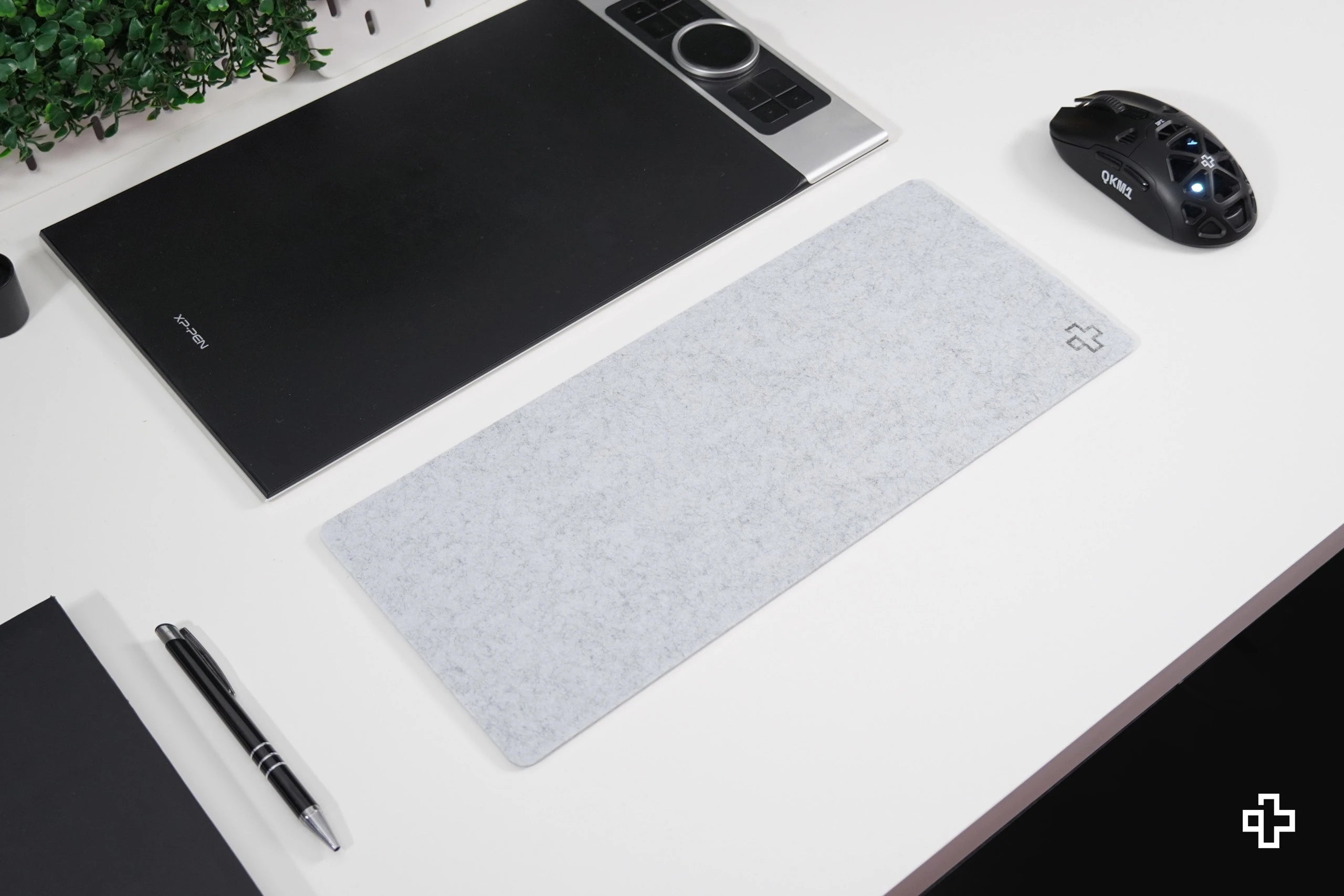 Tapis de clavier en feutre de bureau