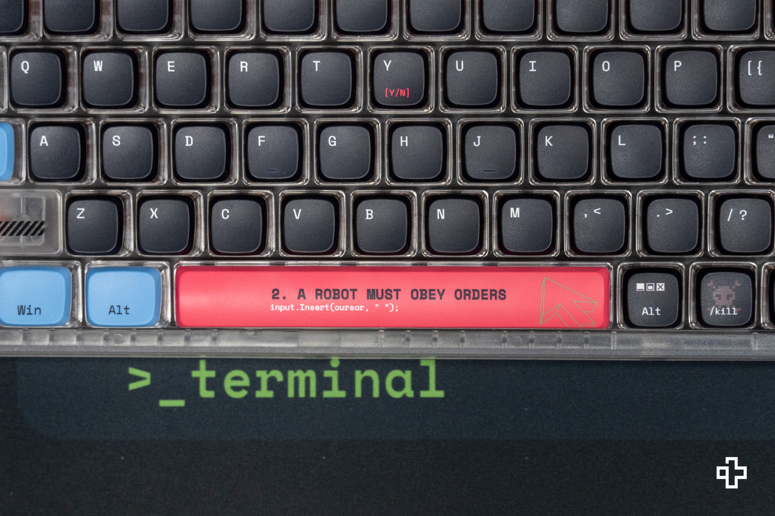 Terminal QwertyKey75 Bluetooth sans fil Hotswap RGB VIA/QMK Clavier mécanique de jeu monté sur joint