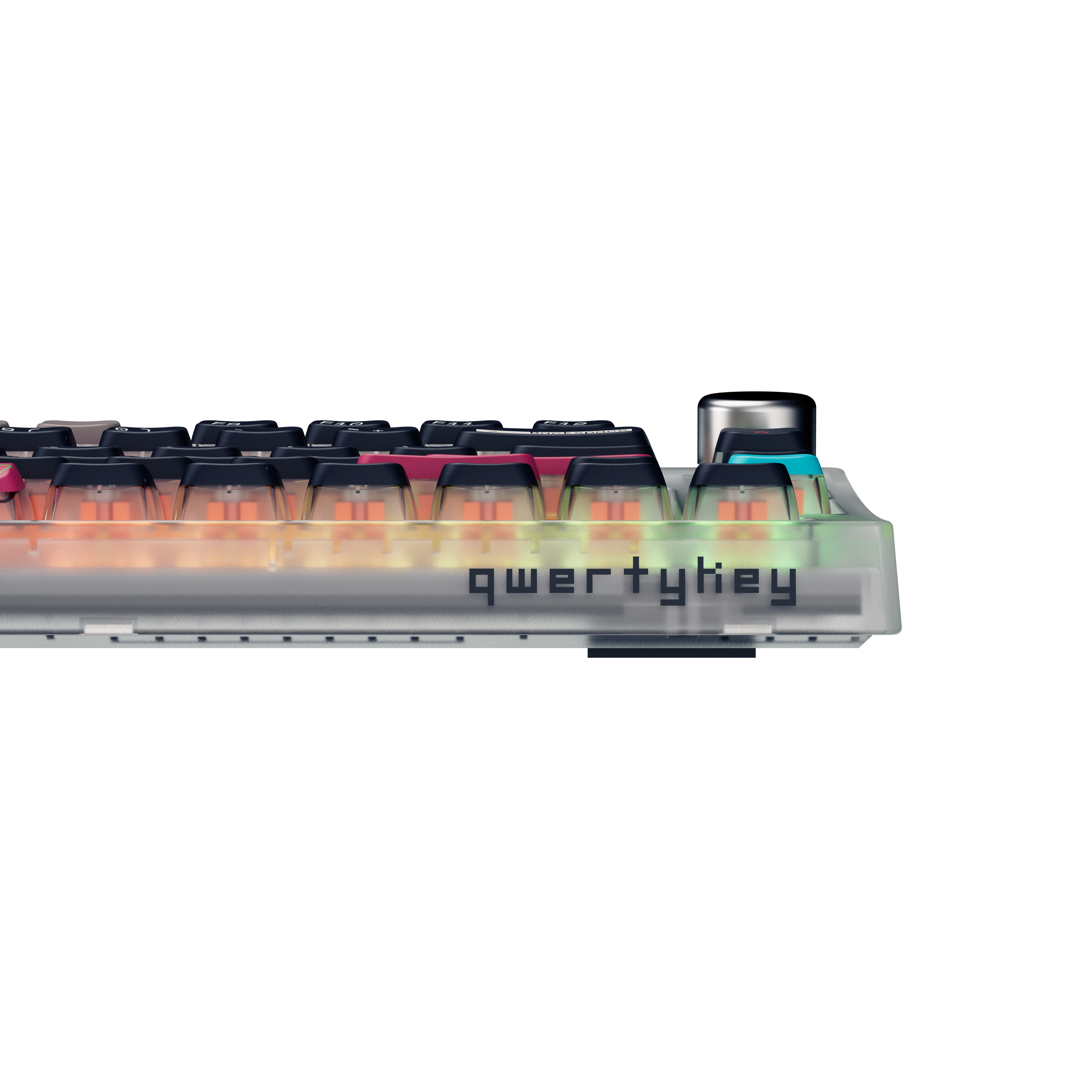 QwertyKey75 Terminal Bluetooth Безжичен Hotswap RGB VIA/QMK Gasket Монтирана Механична Игрална Клавиатура