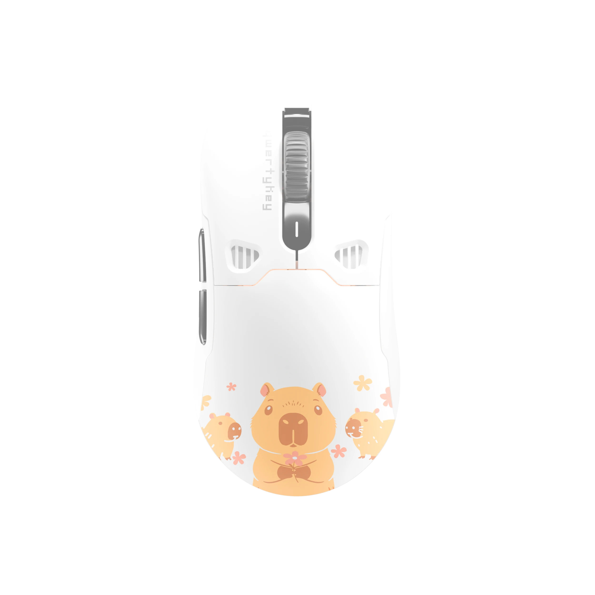 QKM1 Capybara White Mouse Pad