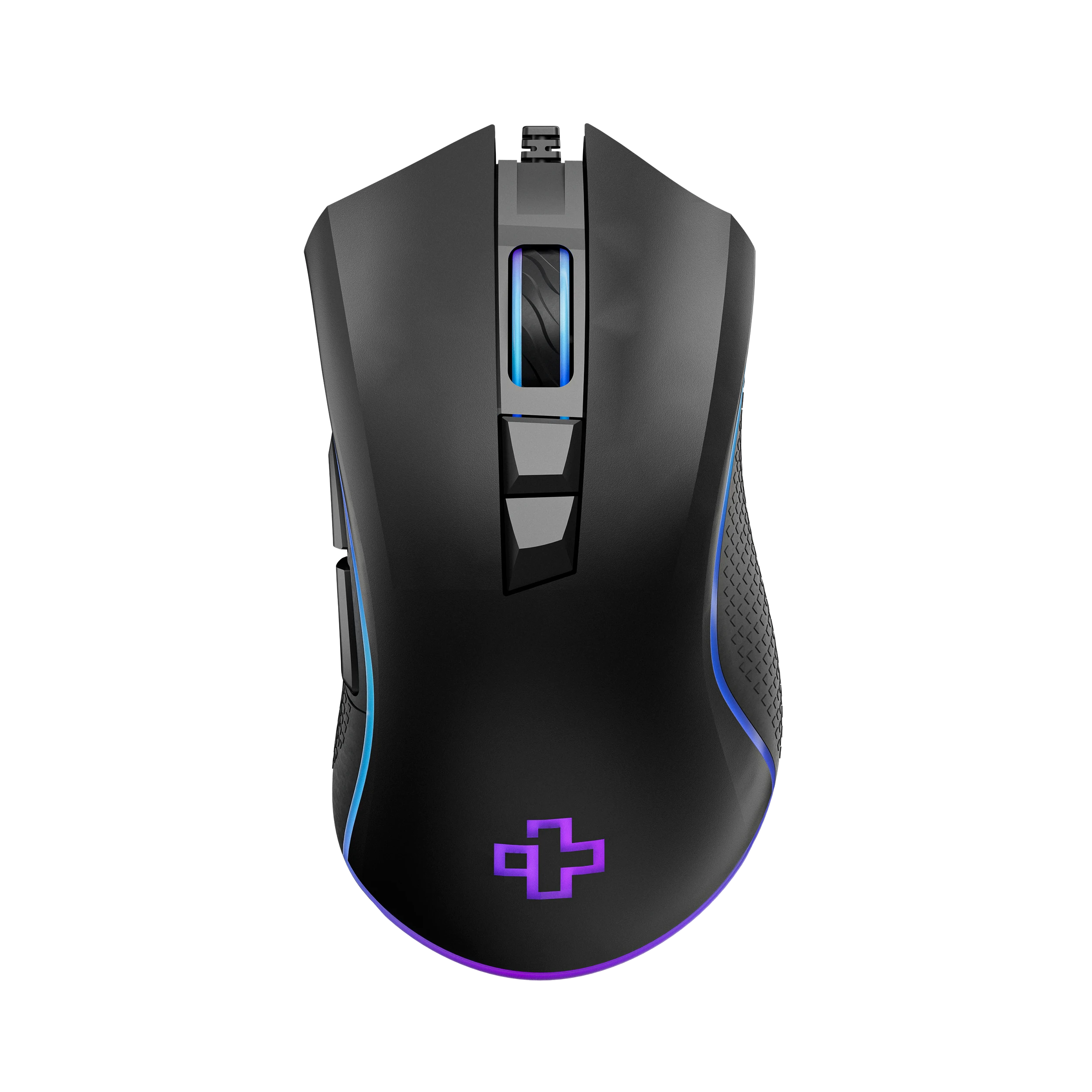 QwertyKey Forge Gaming Mouse Black, RGB, 12,000 DPI, Software