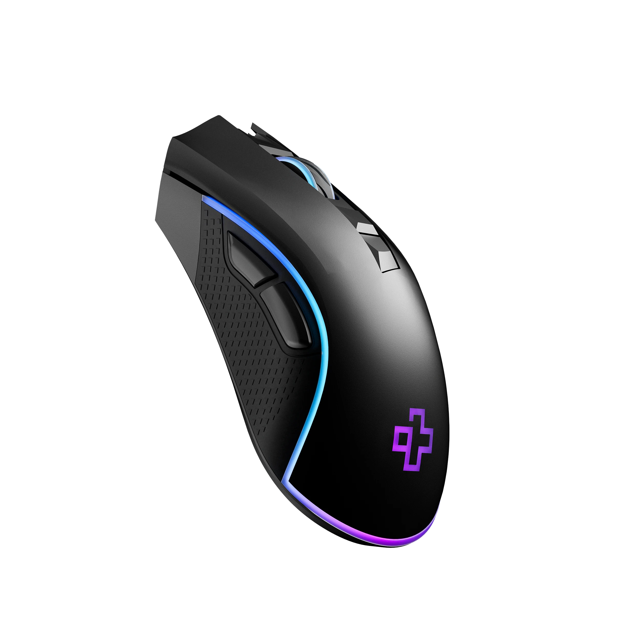 QwertyKey Forge Gaming Mouse Black, RGB, 12,000 DPI, Software