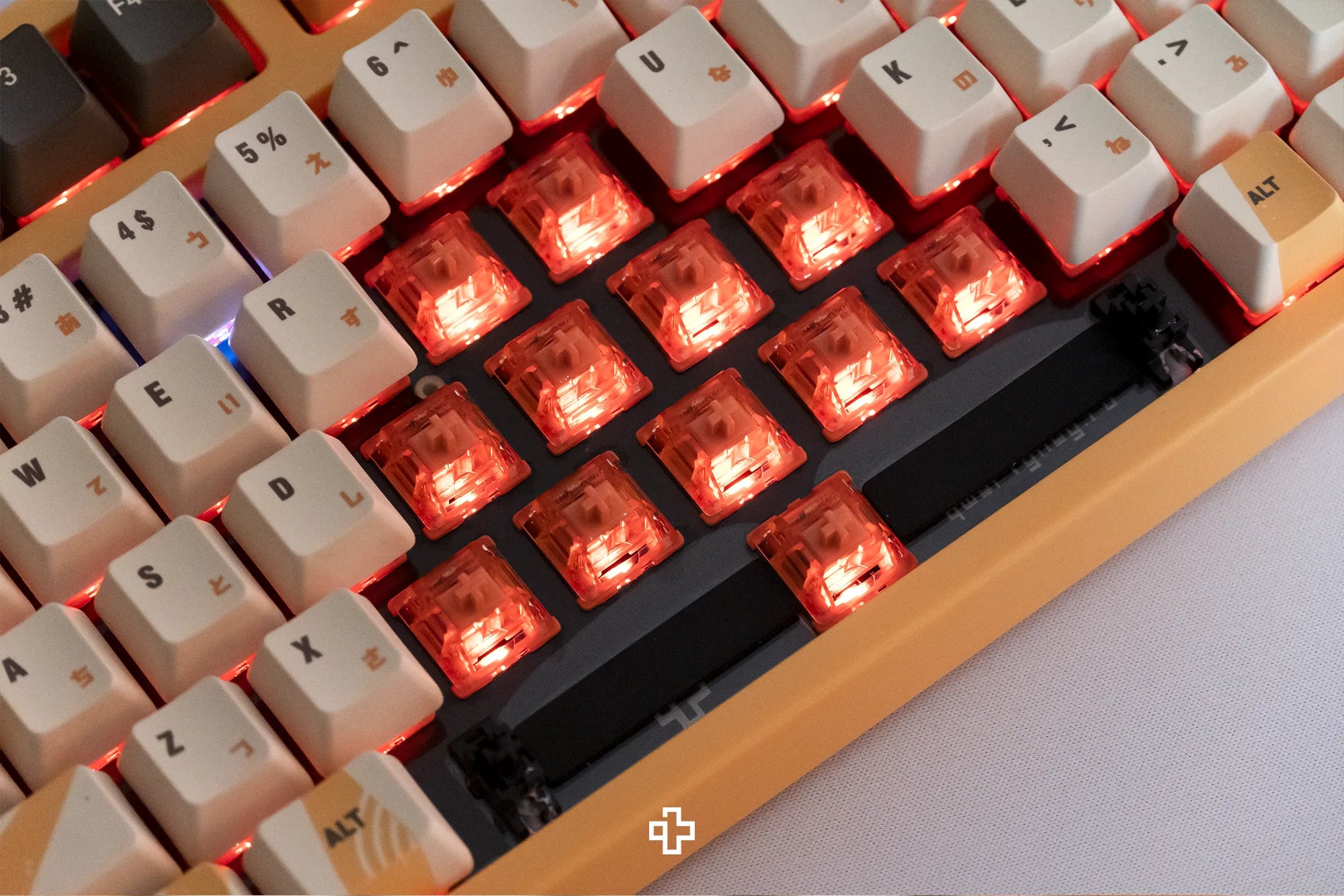 QwertyKey75 Ramen Bluetooth Wireless Hotswap RGB Gasket Mounted Mechanical Gaming Keyboard 