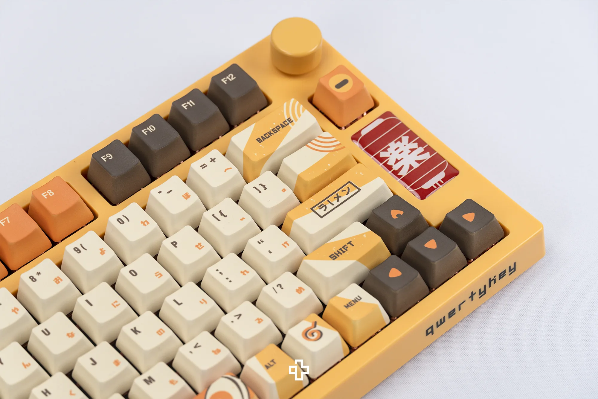 QwertyKey75 Ramen Bluetooth Bezprzewodowy hotswap RGB Montowany na uszczelce Tastatura Mecanica Gaming