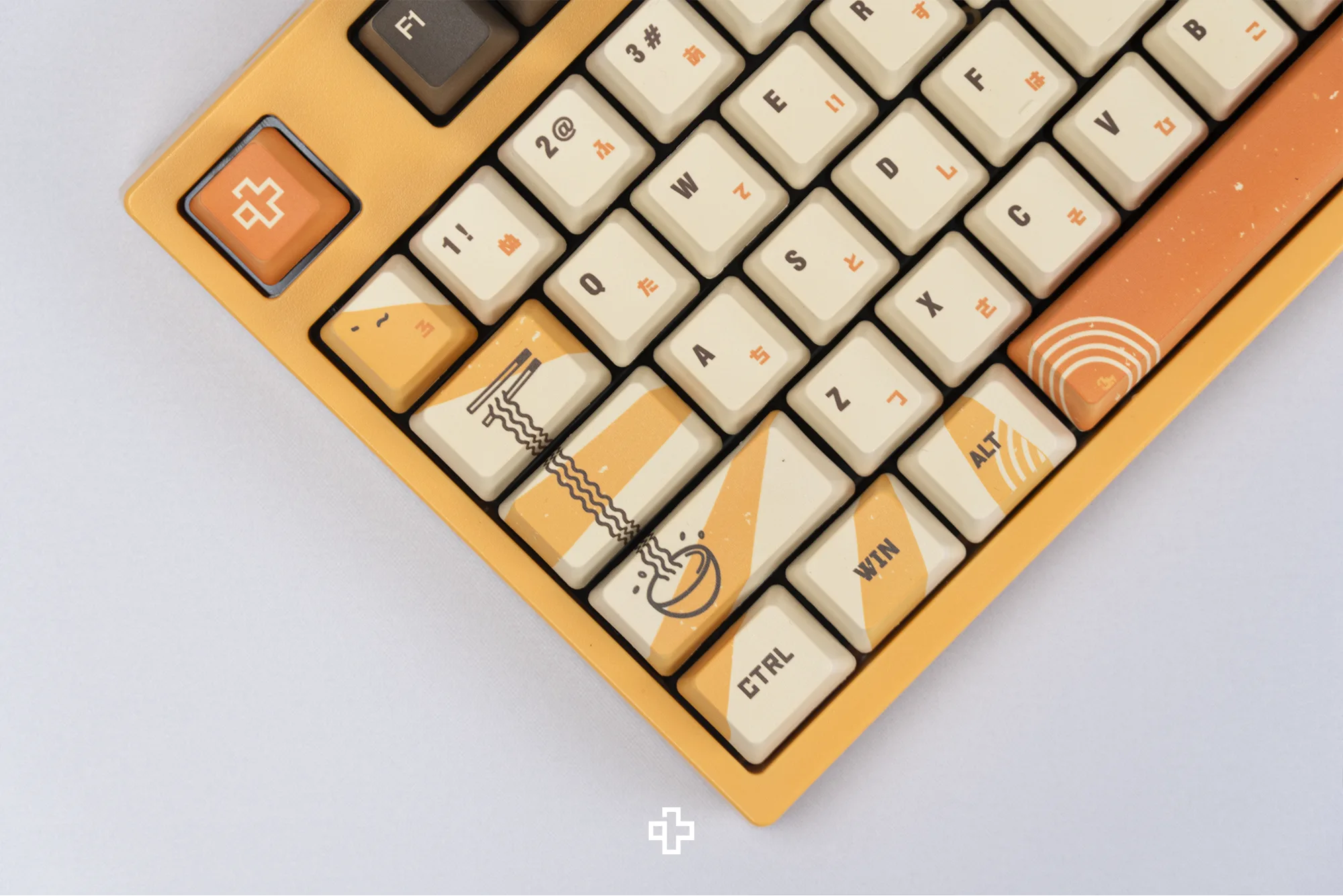 QwertyKey75 Ramen Bluetooth sans fil Hotswap RVB monté sur joint Tastatura Mecanica Gaming