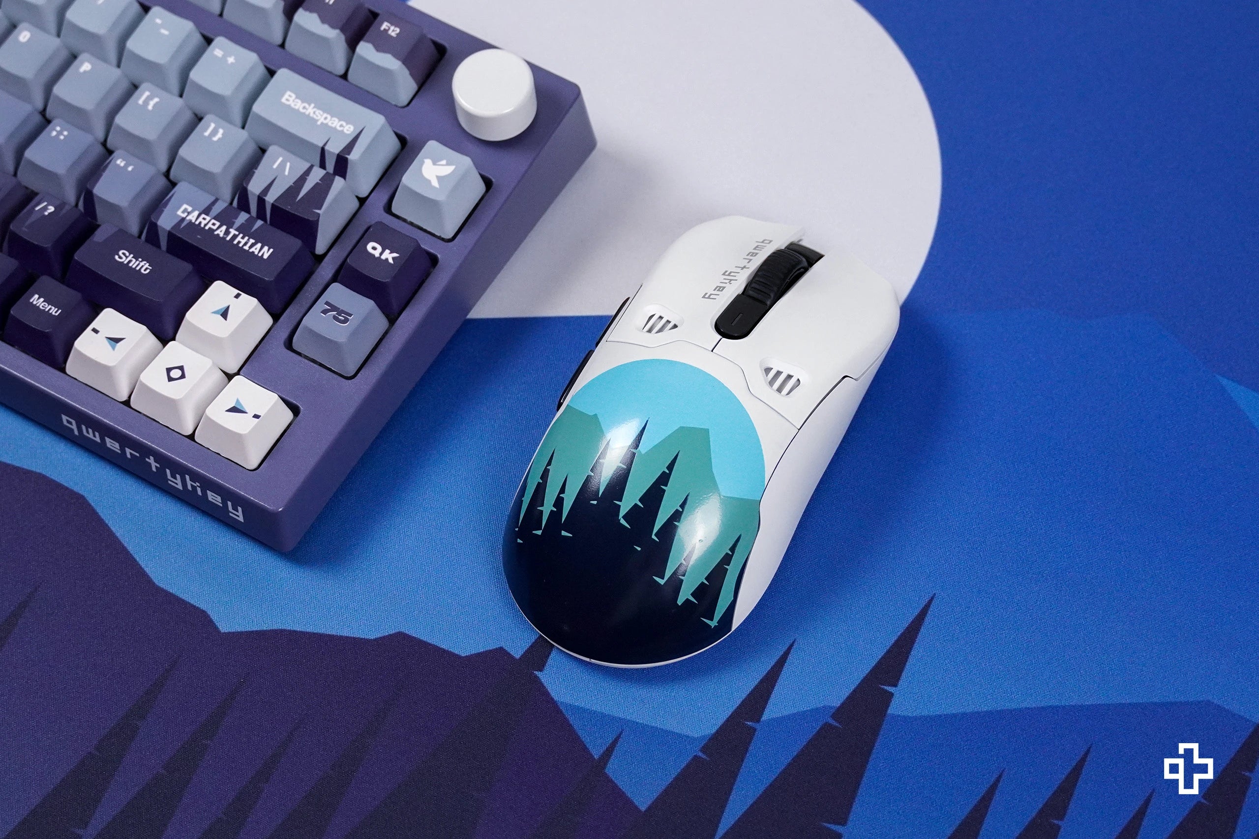 Copri Mouse QKM1 Carpathian Bianco