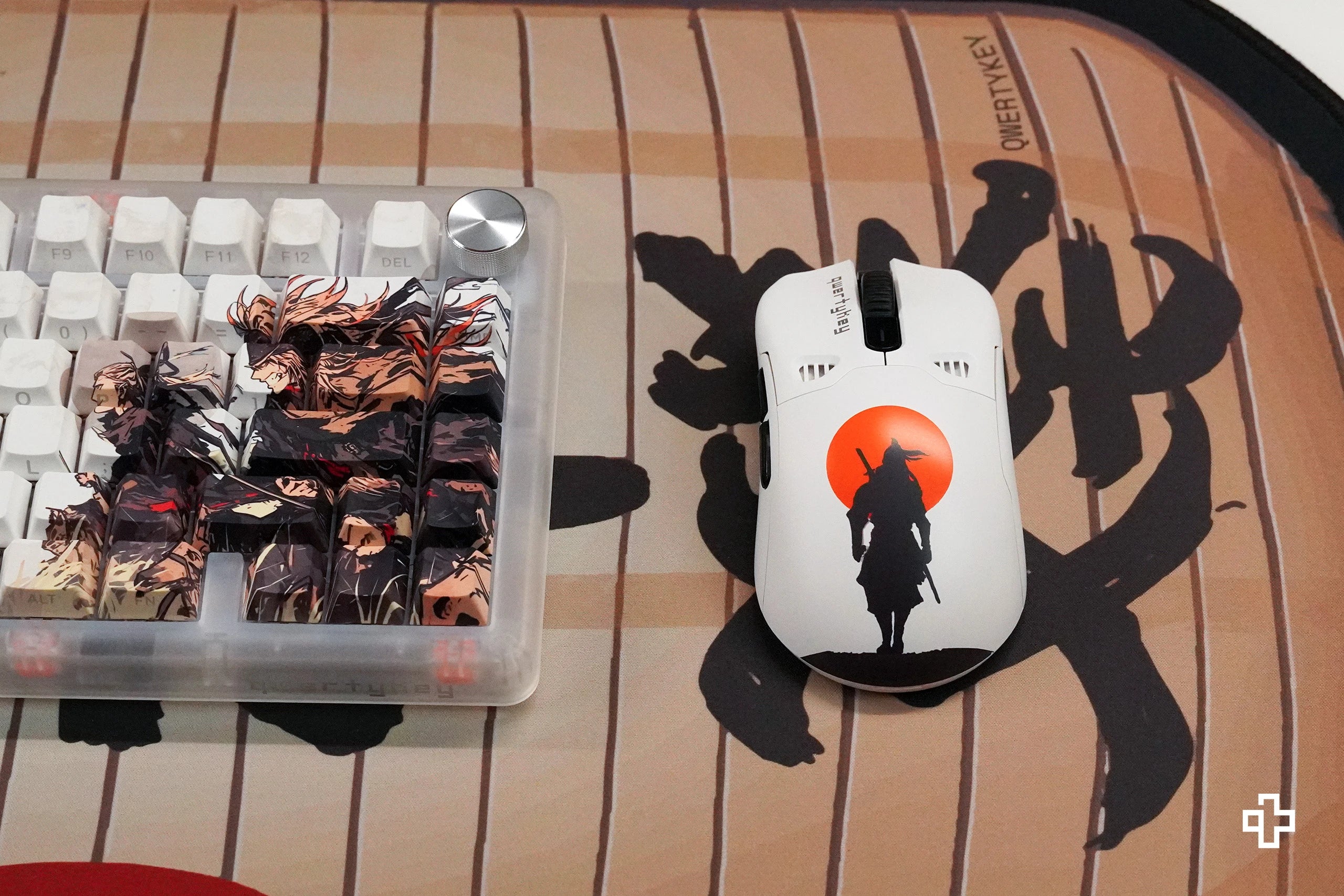 Souris de protection QKM1 Striker Blanc