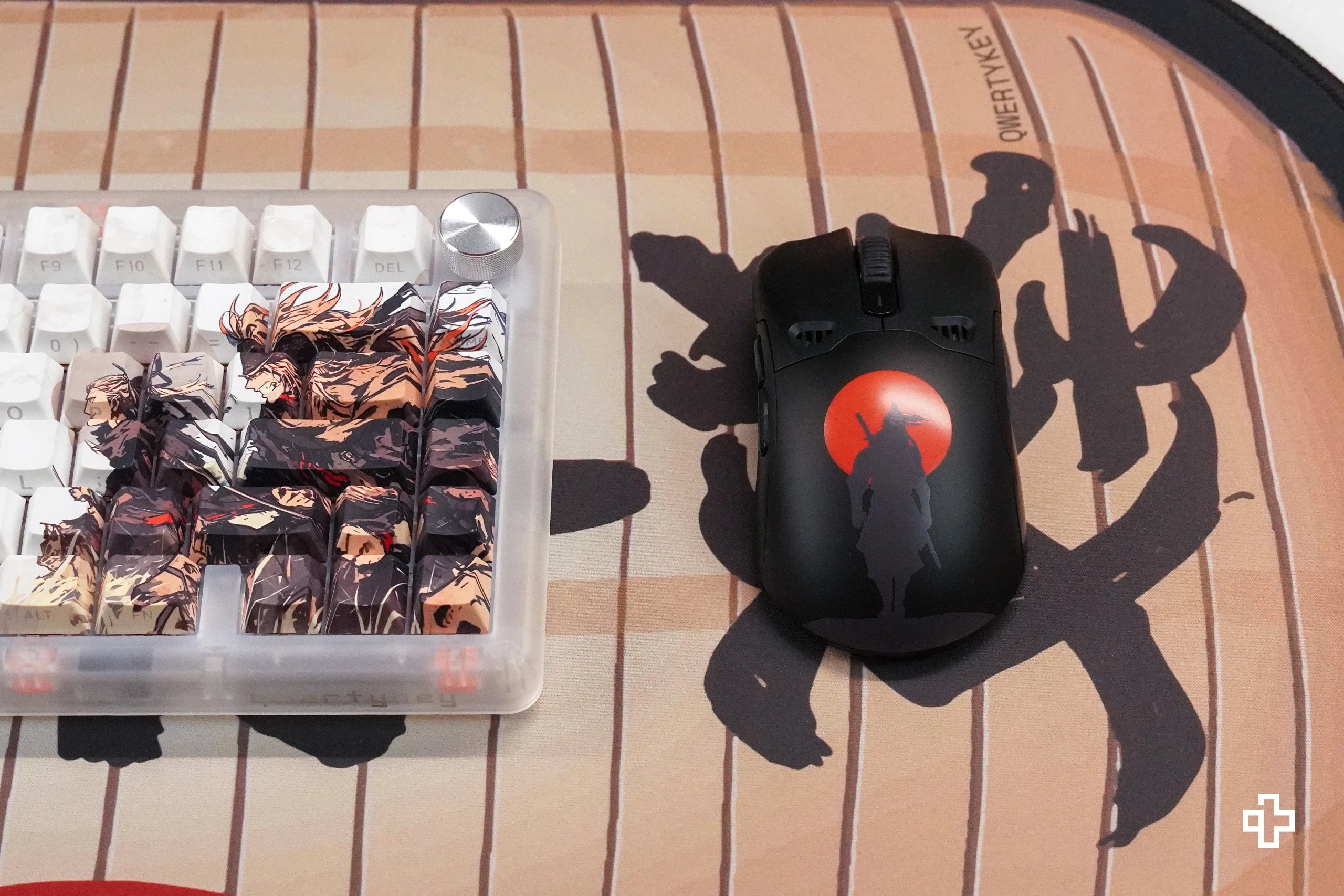 Cover Mouse QKM1 Striker Zwart