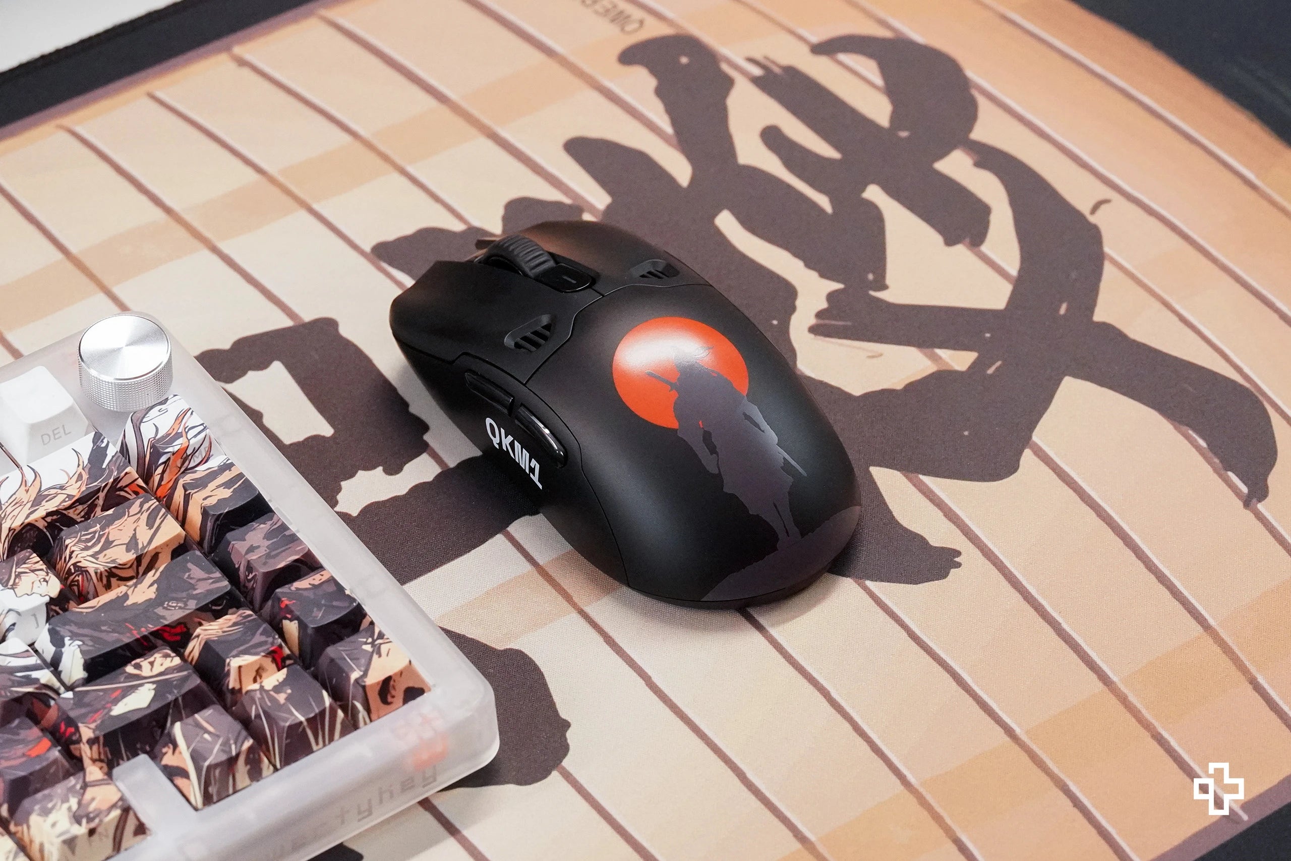 Cover Mouse QKM1 Striker Zwart