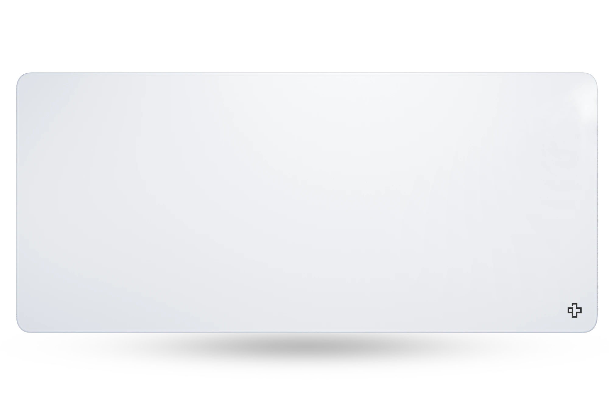 Deskmat Mousepad QwertyKey Bianco Classico Semplice 4mm bordi cuciti