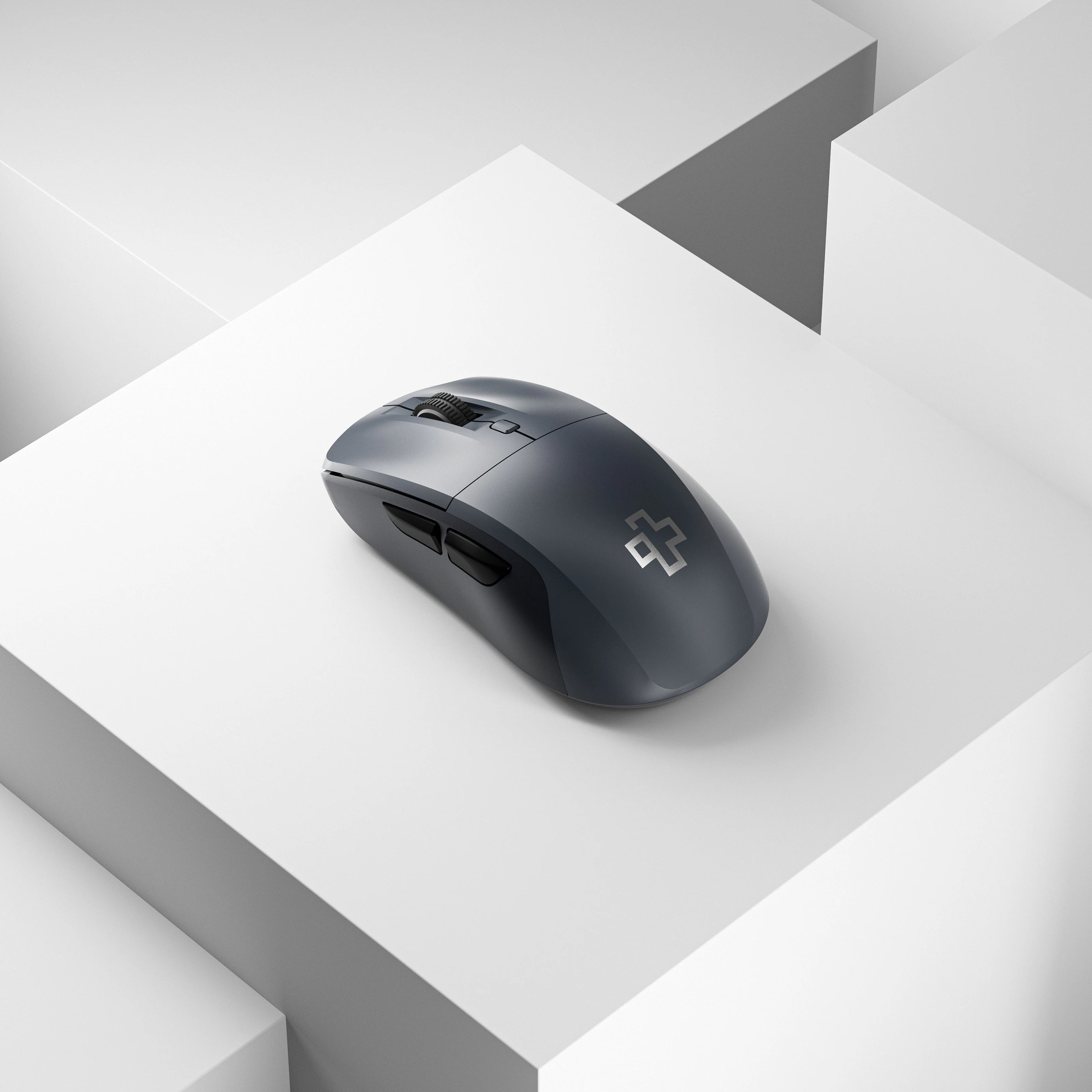 Maus QwertyKey Flow Office Bluetooth kabellos RGB Schwarz