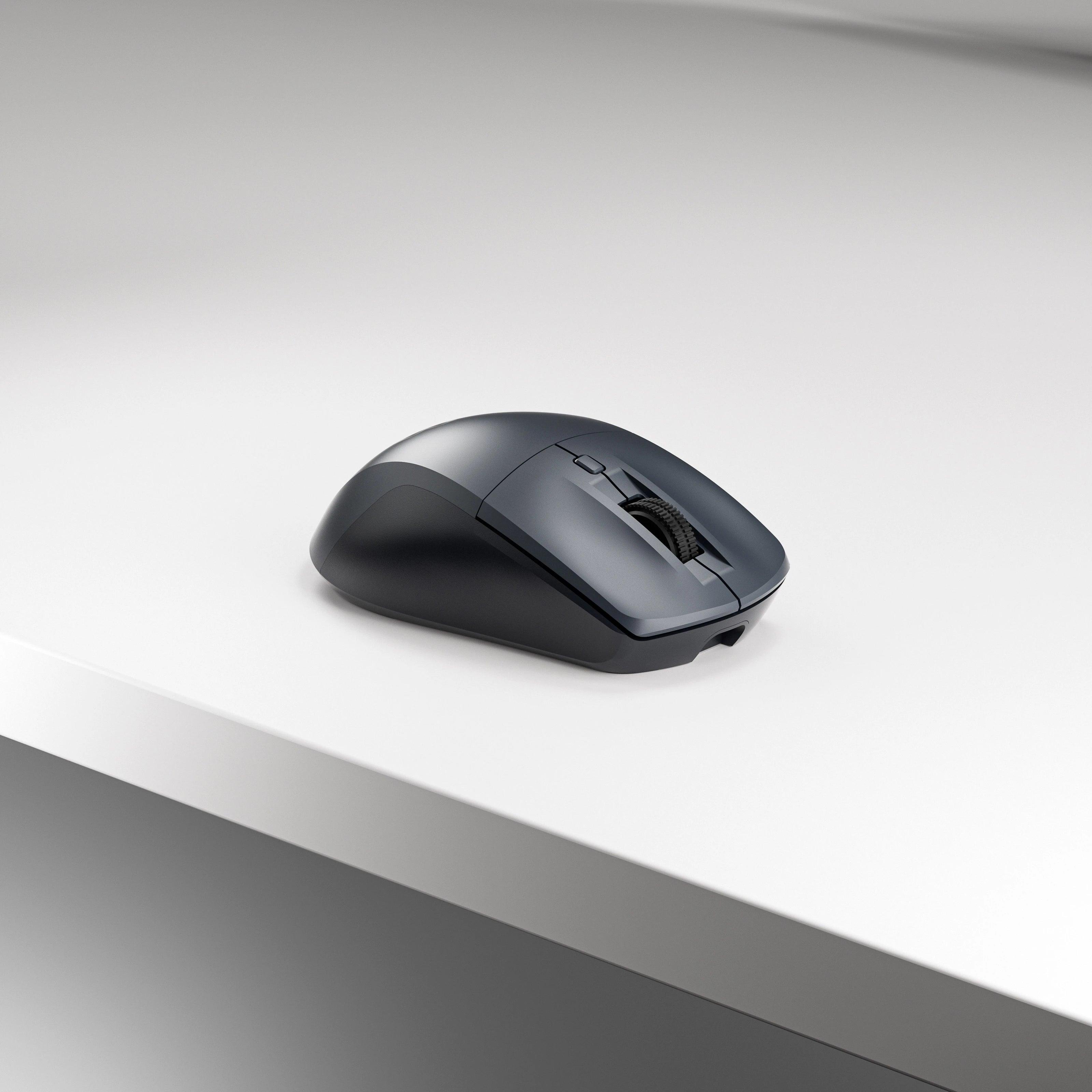 Maus QwertyKey Flow Office Bluetooth kabellos RGB Schwarz