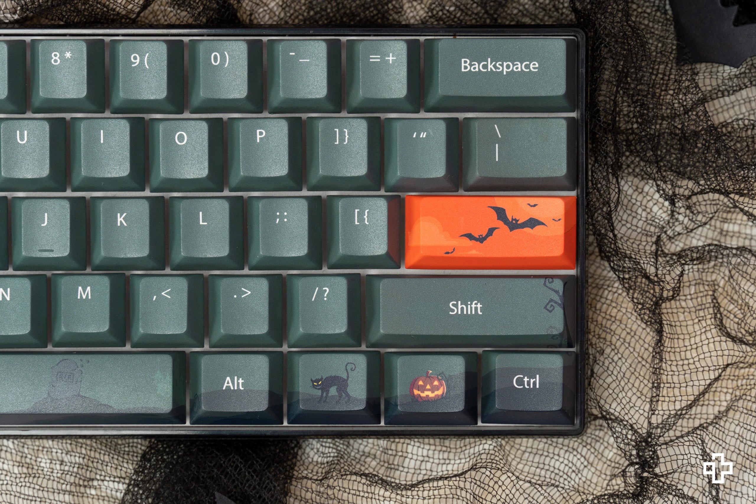 QwertyKey Halloween LIMITED EDITION key set Cherry profile Material PBT