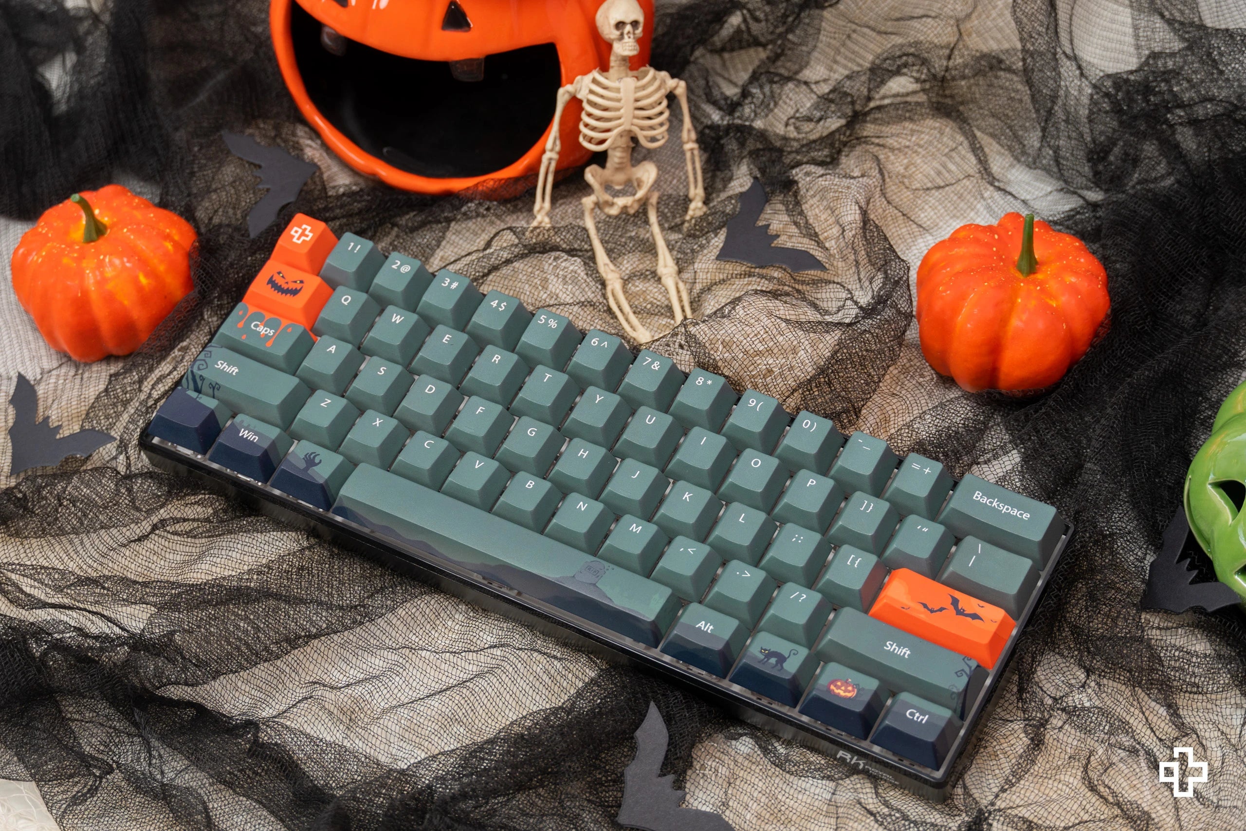 Smaak instellen QwertyKey Halloween EDITIE LIMITATA Profiel Kers Materiaal PBT