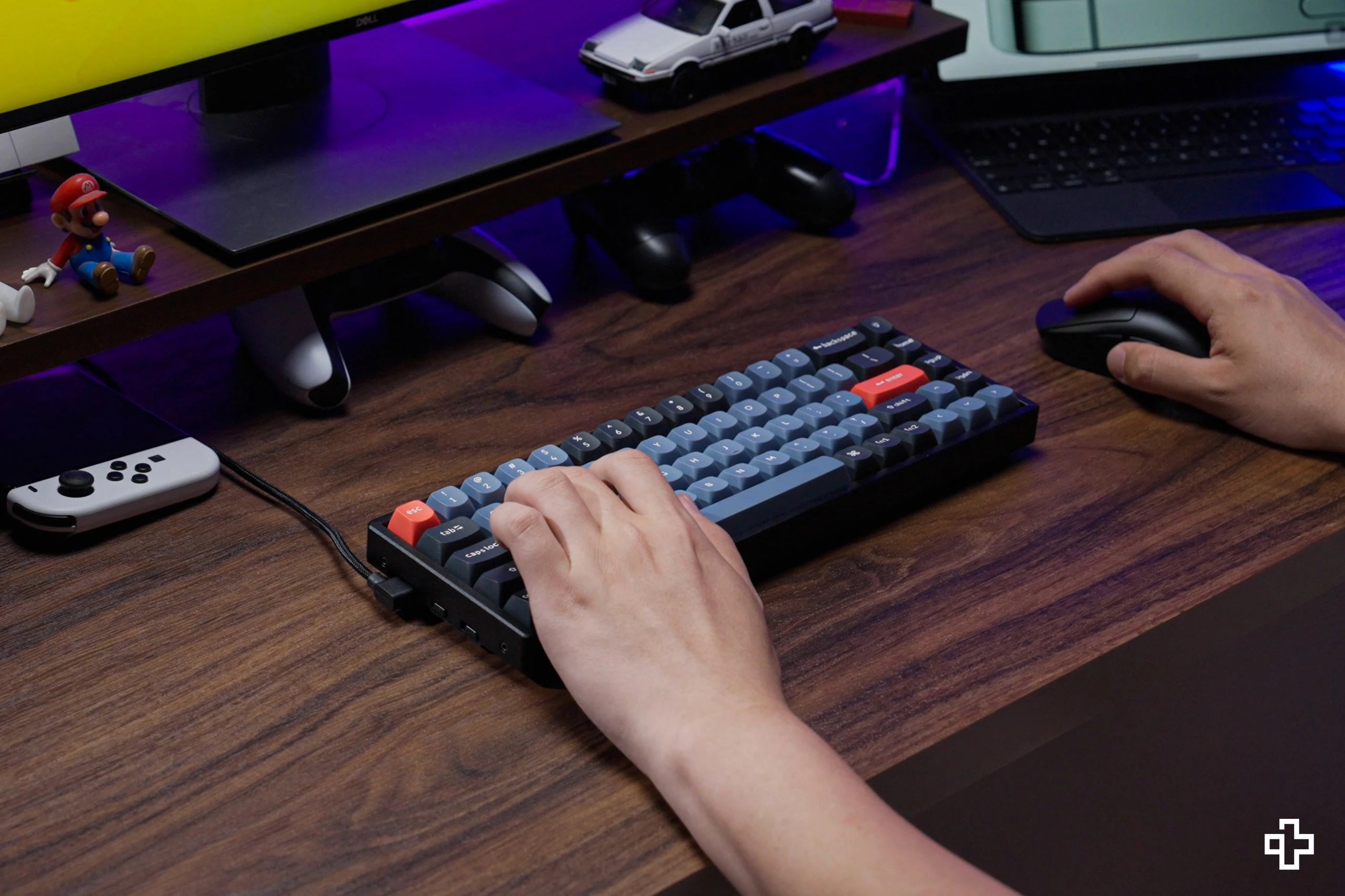 Keychron K6 Pro Hotswap RGB Tastatura Mecanica cadre en aluminium sans fil