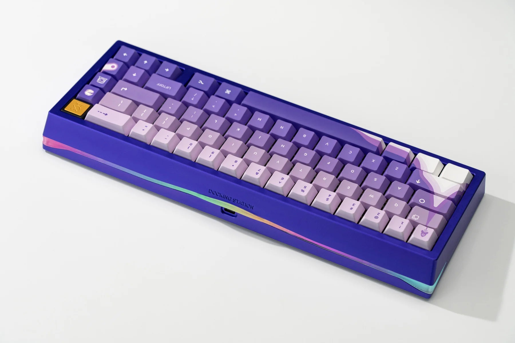 QwertyKey x Meletrix Zoom65 V3 Liftoff, egyedi alumínium íz, Bluetooth, vezeték nélküli, QMK/VIA, teljes RGB