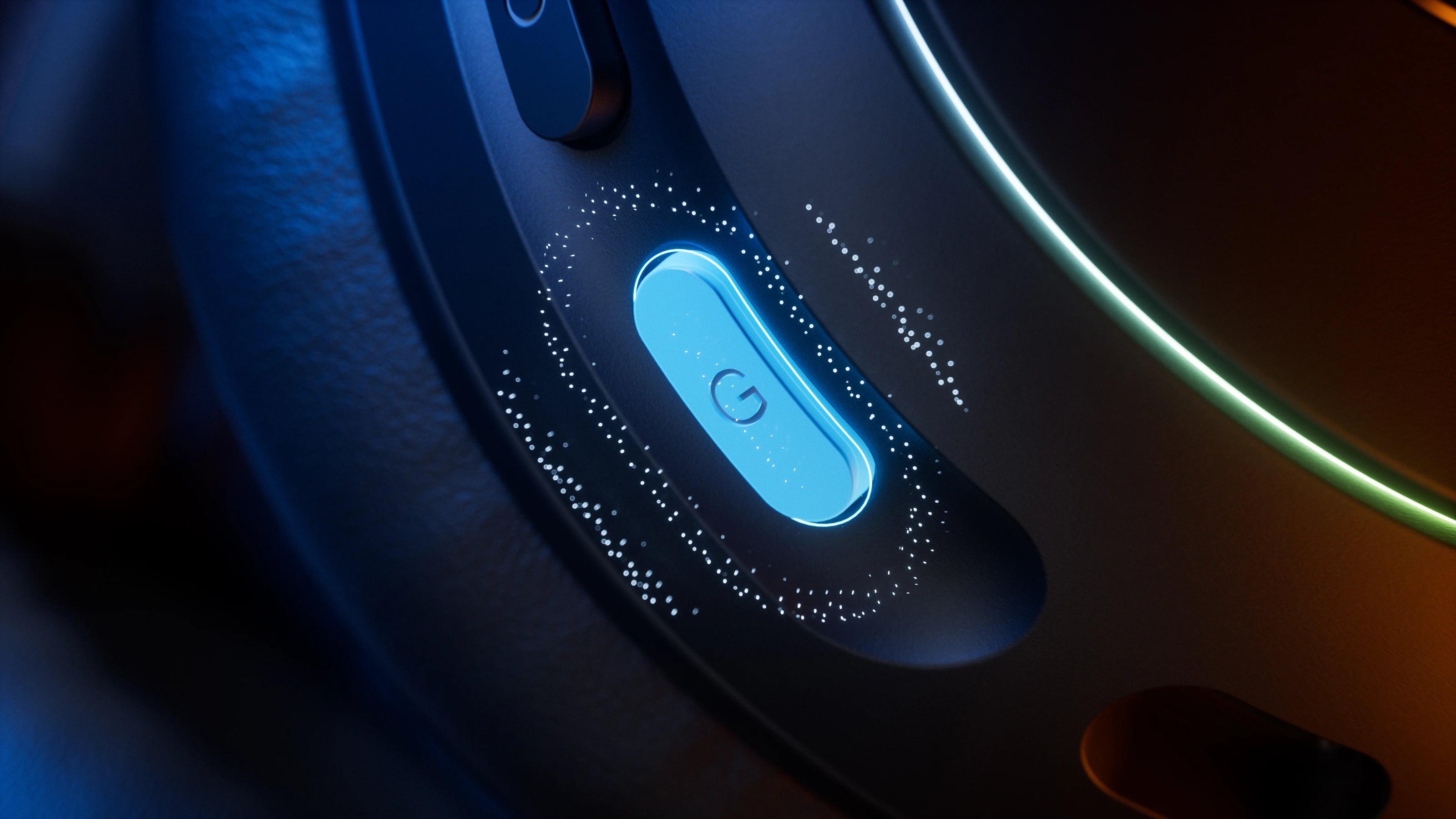 QwertyKey Pulse Wireless Gaming Headset, Trio Mode, RGB, Software, AI Noise Canceling Microphone