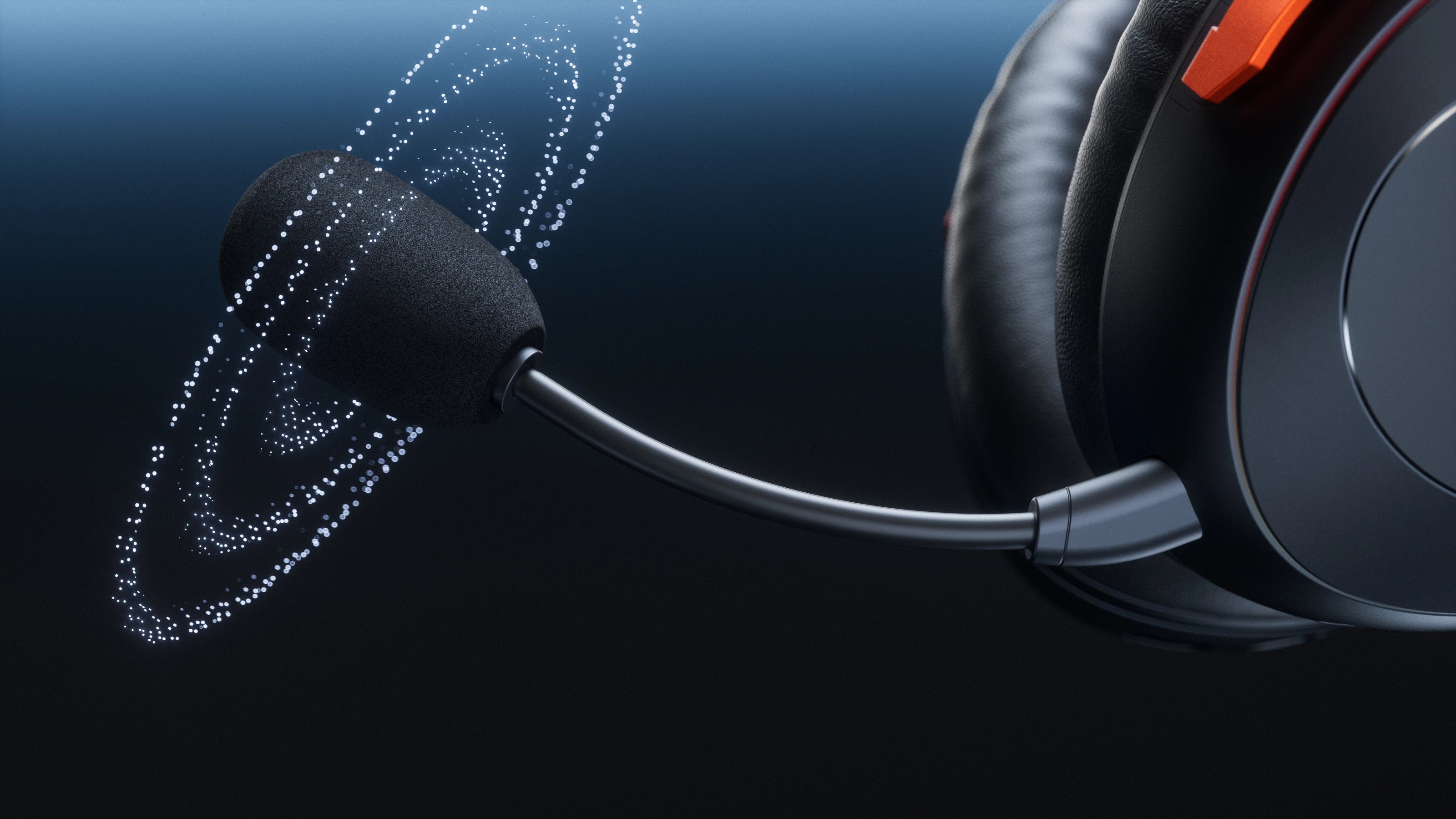 QwertyKey Pulse Wireless Gaming Headset, Trio Mode, RGB, Software, AI Noise Canceling Microphone