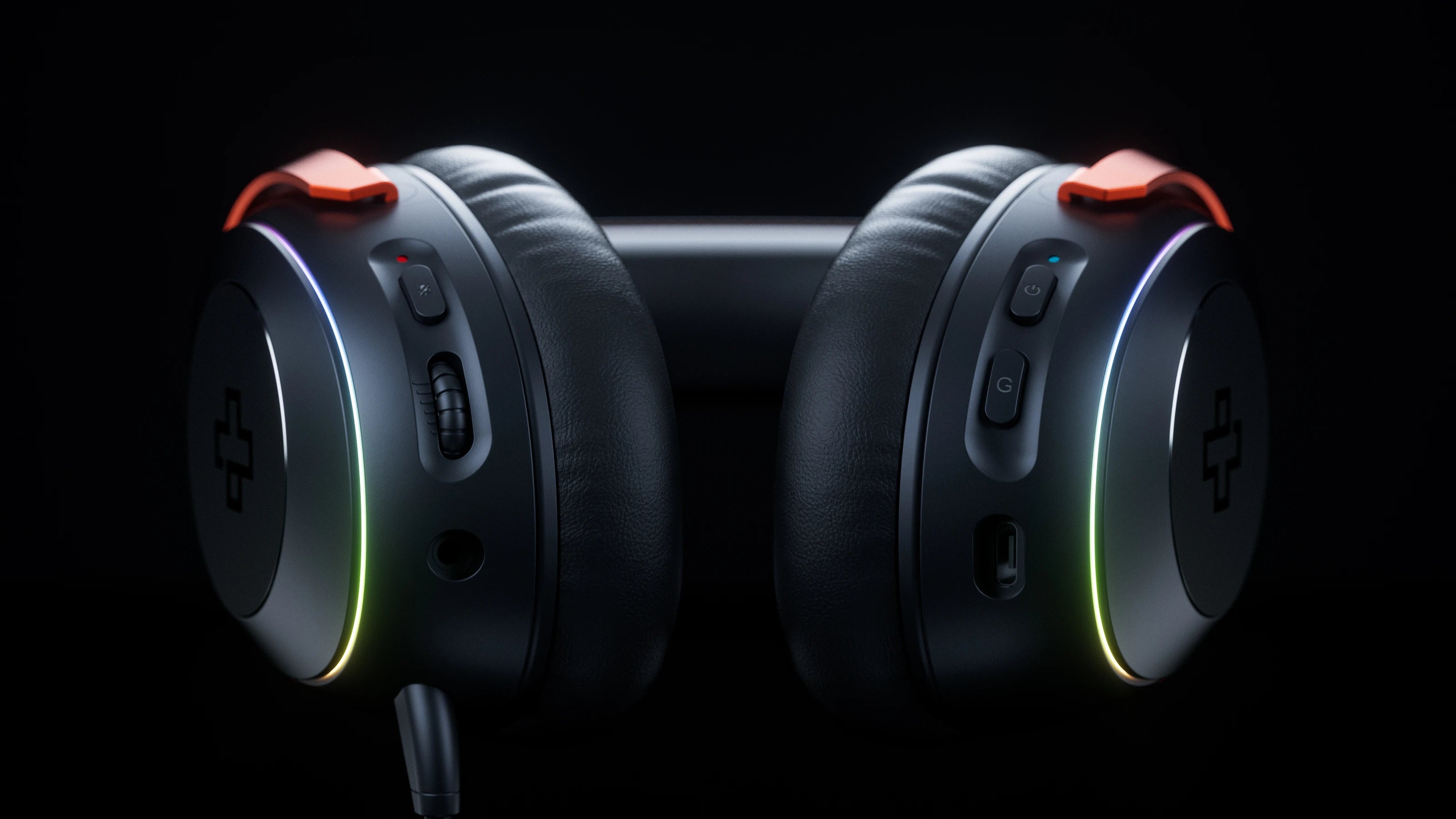 QwertyKey Pulse Wireless Gaming Headset, Trio Mode, RGB, Software, AI Noise Canceling Microphone