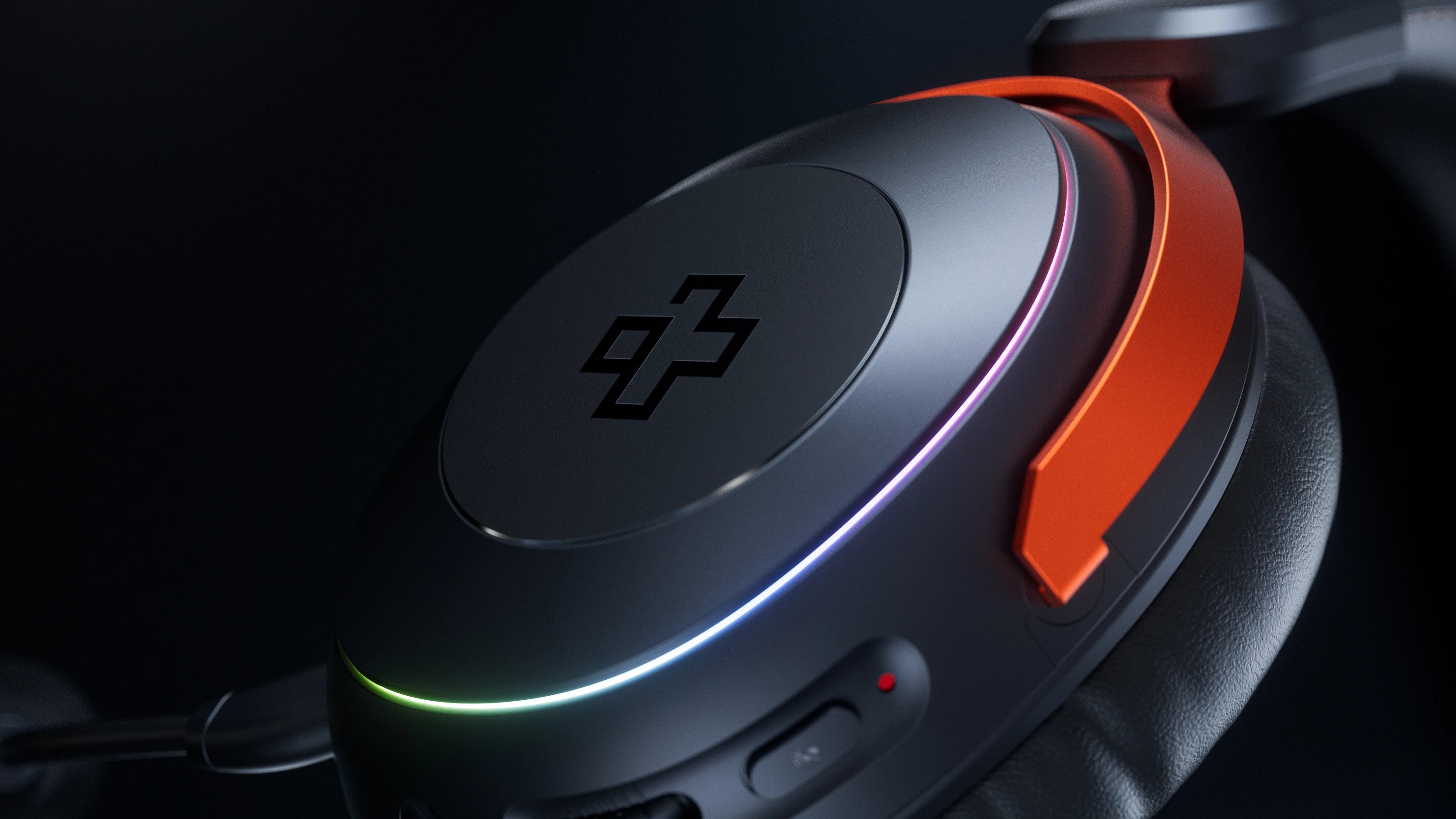 QwertyKey Pulse Wireless Gaming Headset, Trio Mode, RGB, Software, AI Noise Canceling Microphone