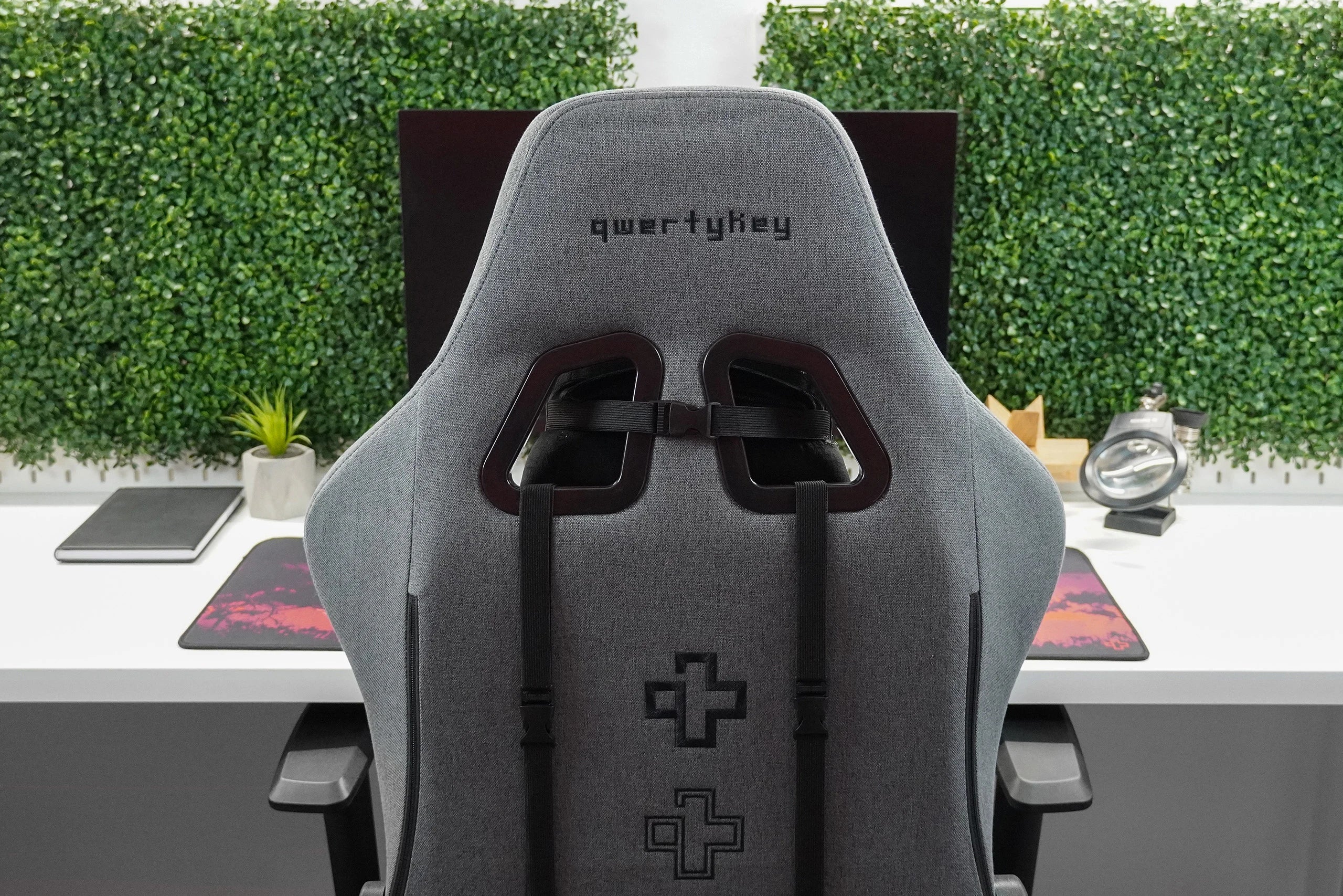 QwertyKey Gamingstoel - QK/ALT, gri
