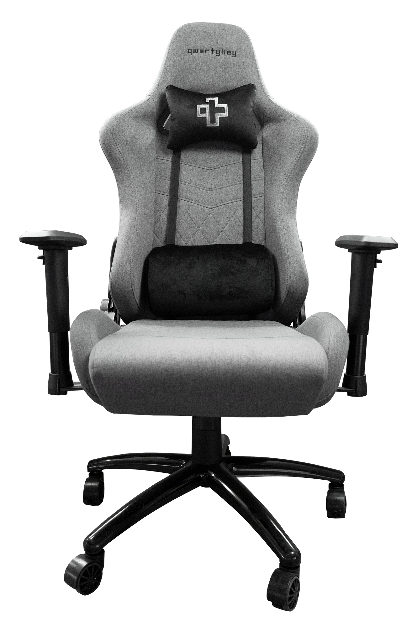 QwertyKey Gaming Chair - QK/ALT, gray