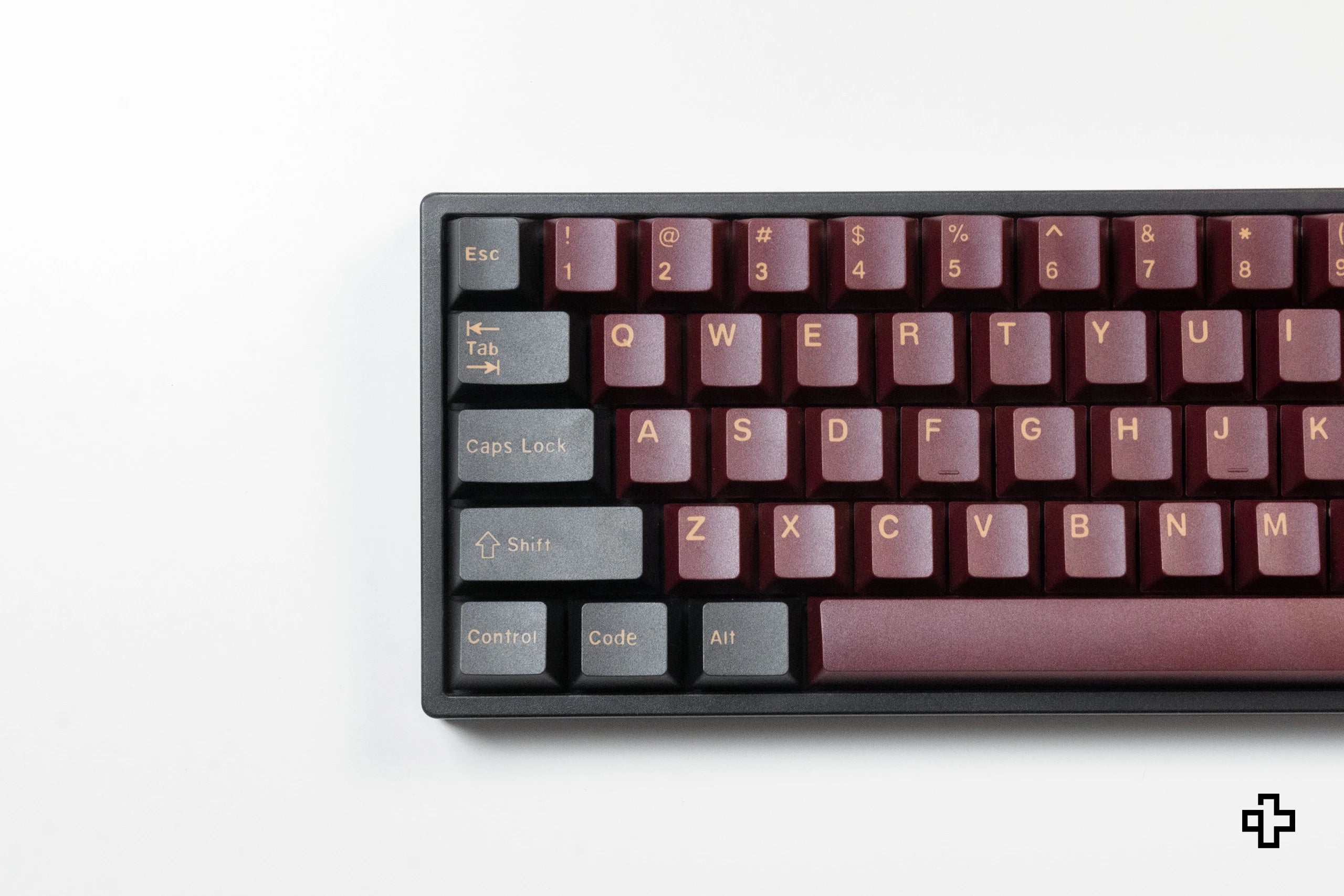Establecer sabor QwertyKey Sangría PBT Doble Tiro Perfil OEM