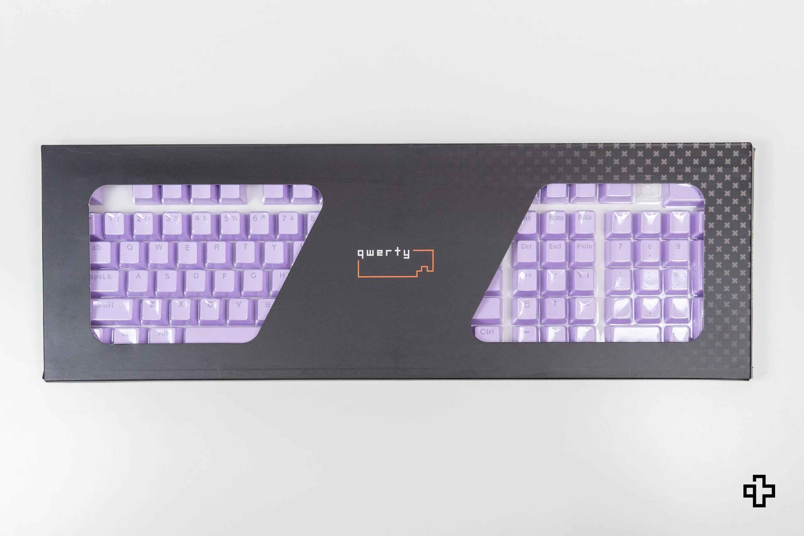 Set QWERTY Keys Lilac Translucent Profile OEM Material ABS – double shot