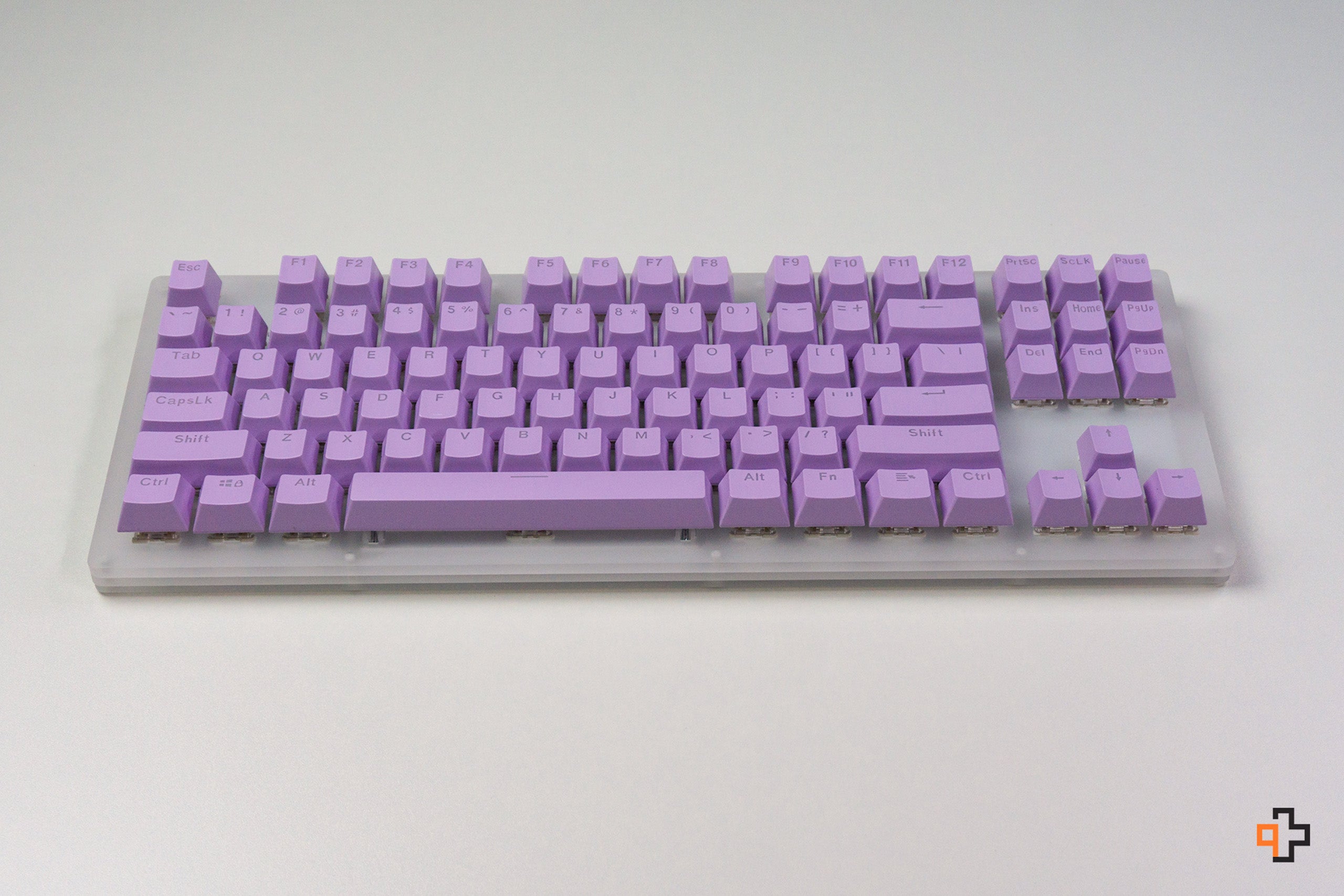Set QWERTY Keys Lilac Translucent Profile OEM Material ABS – double shot