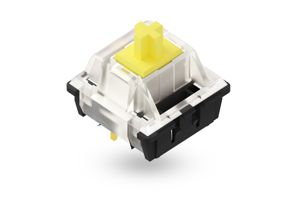 Gateron Milky Yellow Pro Black Bottom