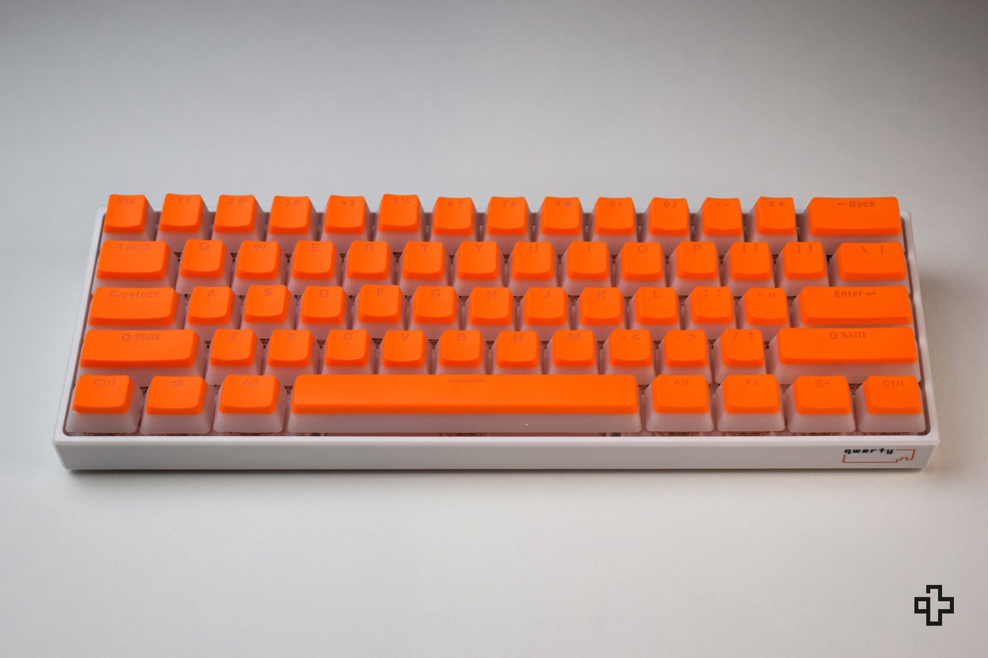 Set Taste Orange Pudding Profil OEM Material PBT Double Shot - QwertyKey