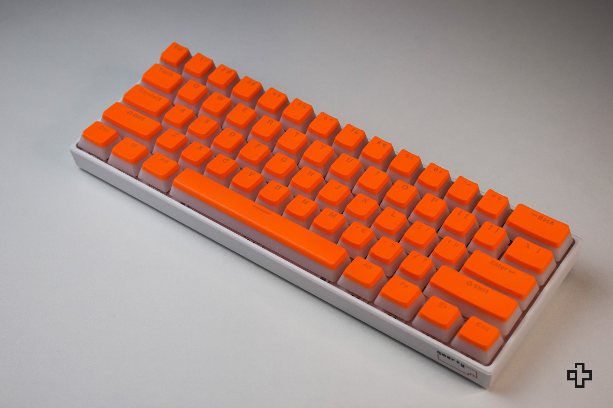 Set Taste Orange Pudding Profil OEM Material PBT Double Shot - QwertyKey