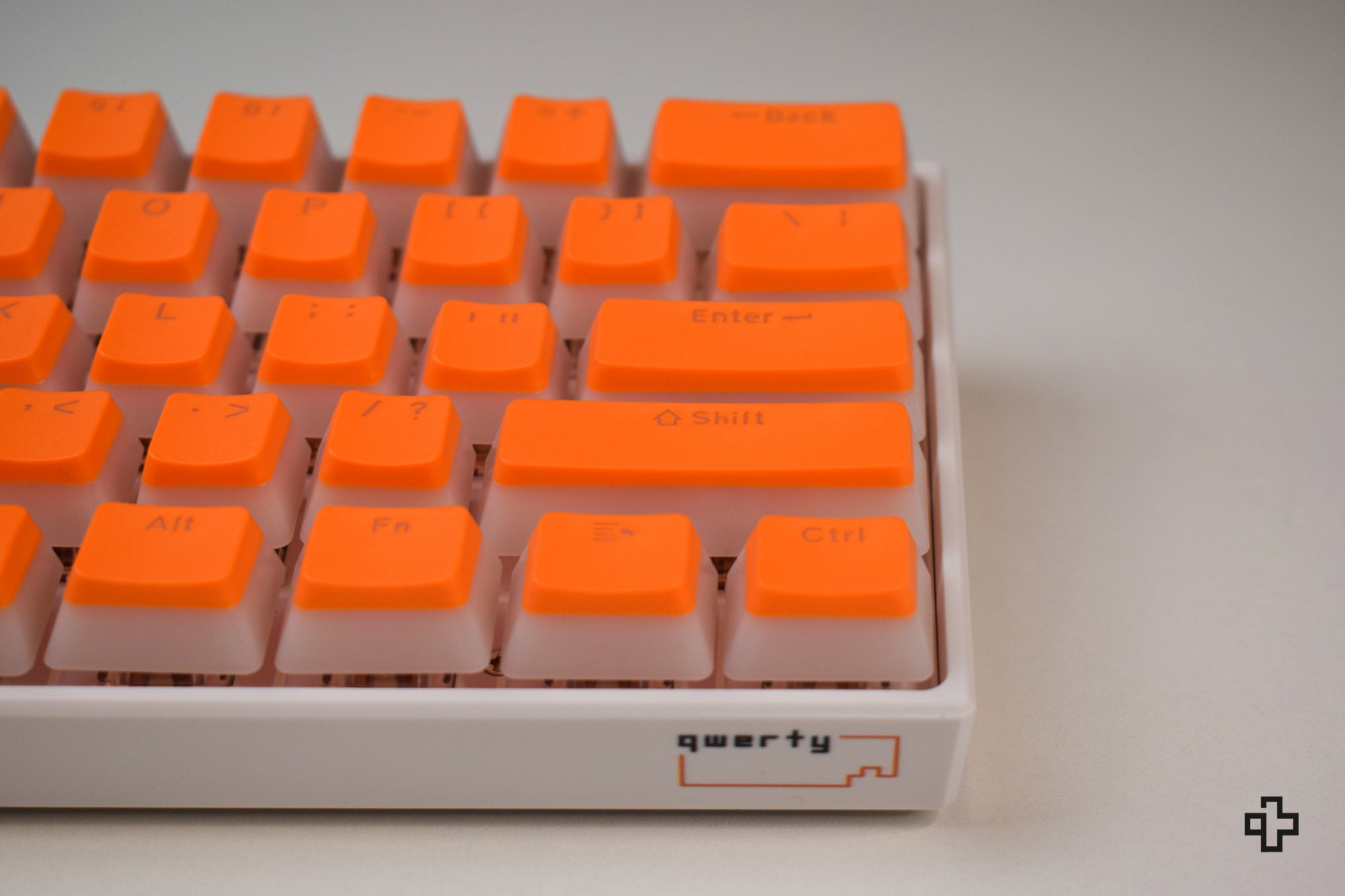 Set Taste Orange Pudding Profil OEM Material PBT Double Shot - QwertyKey