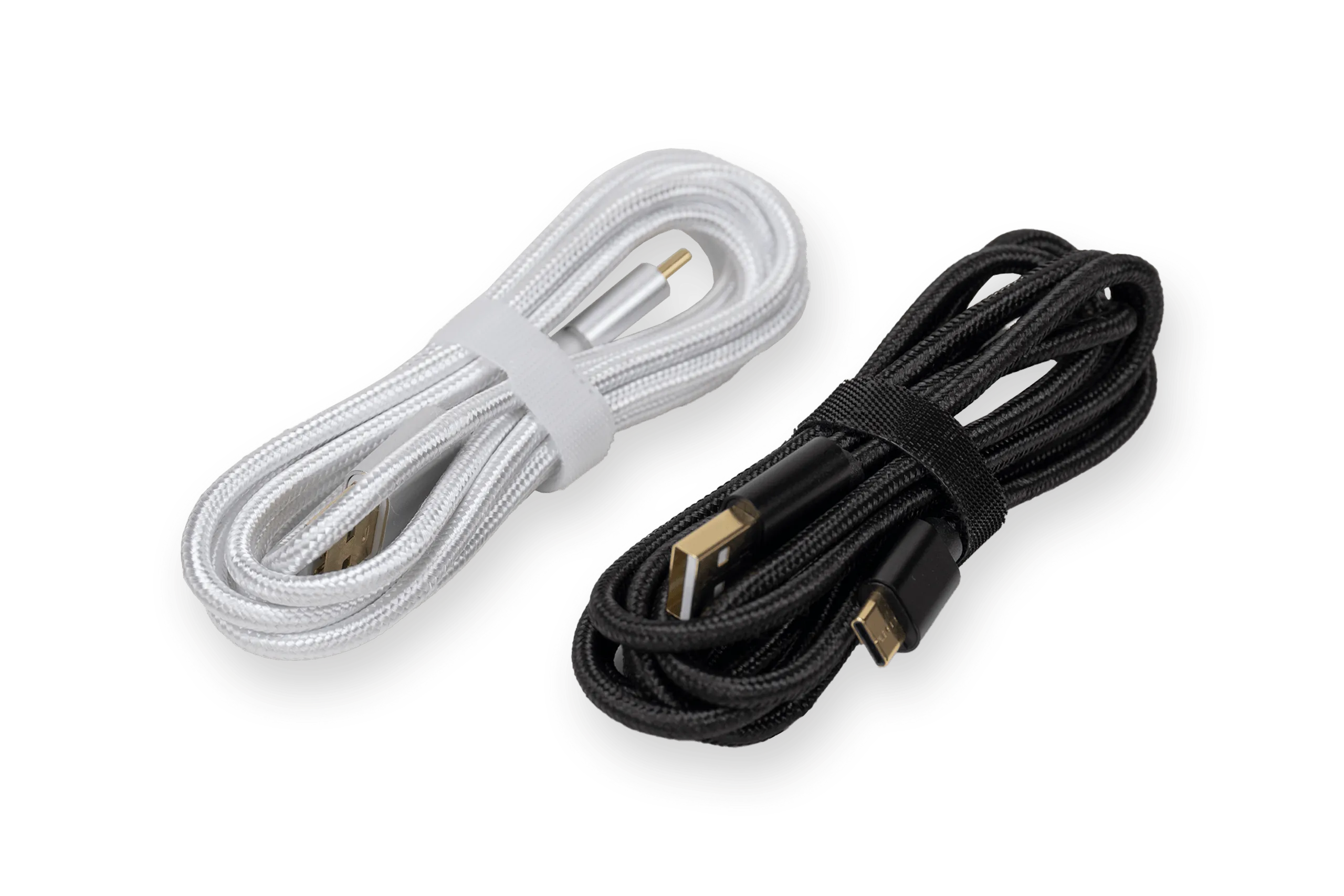 USB-C kabel Wit/Zwart