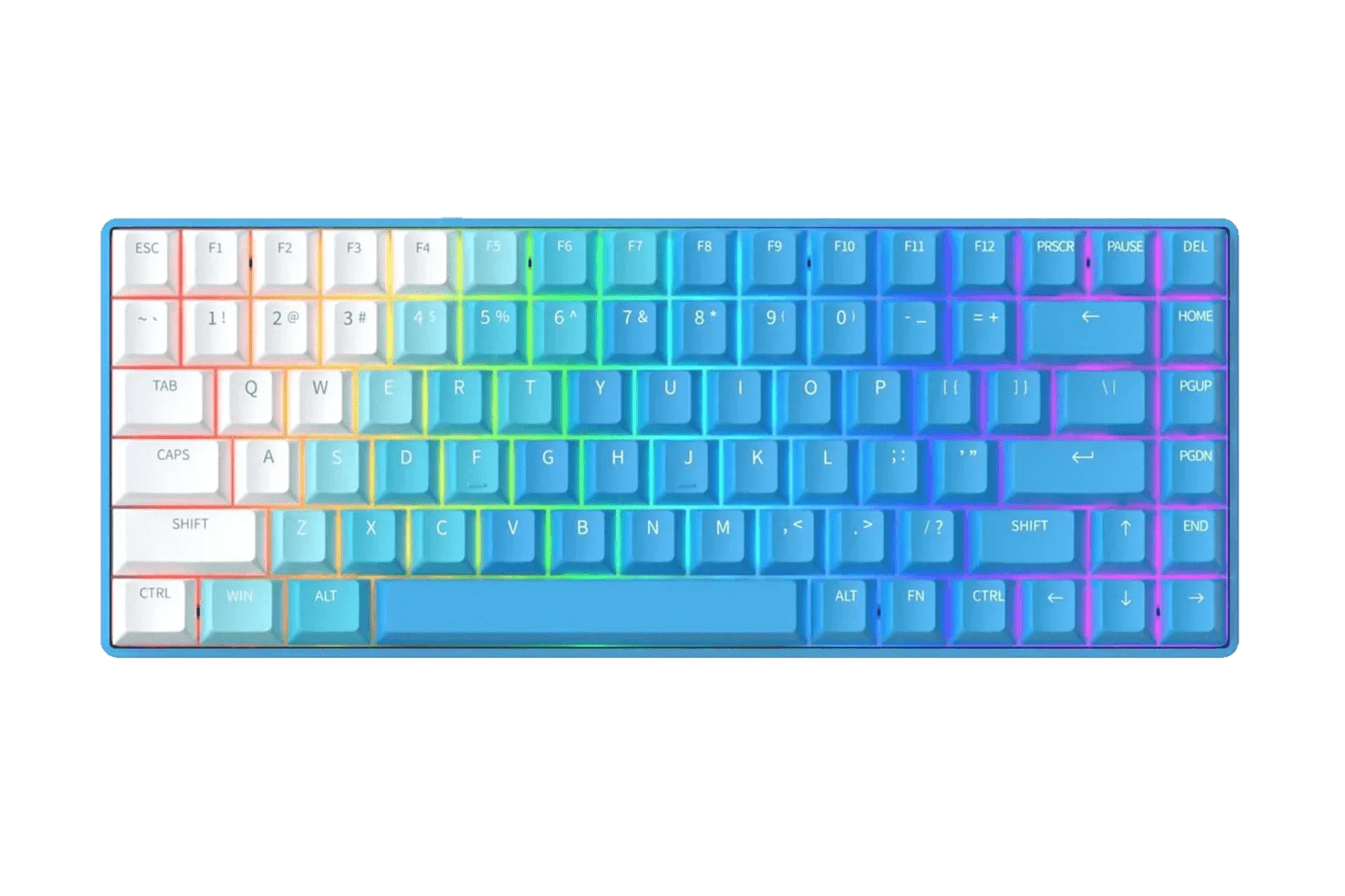 Dareu A84 Blue Ice Hotswap RGB mekaniskt tangentbord